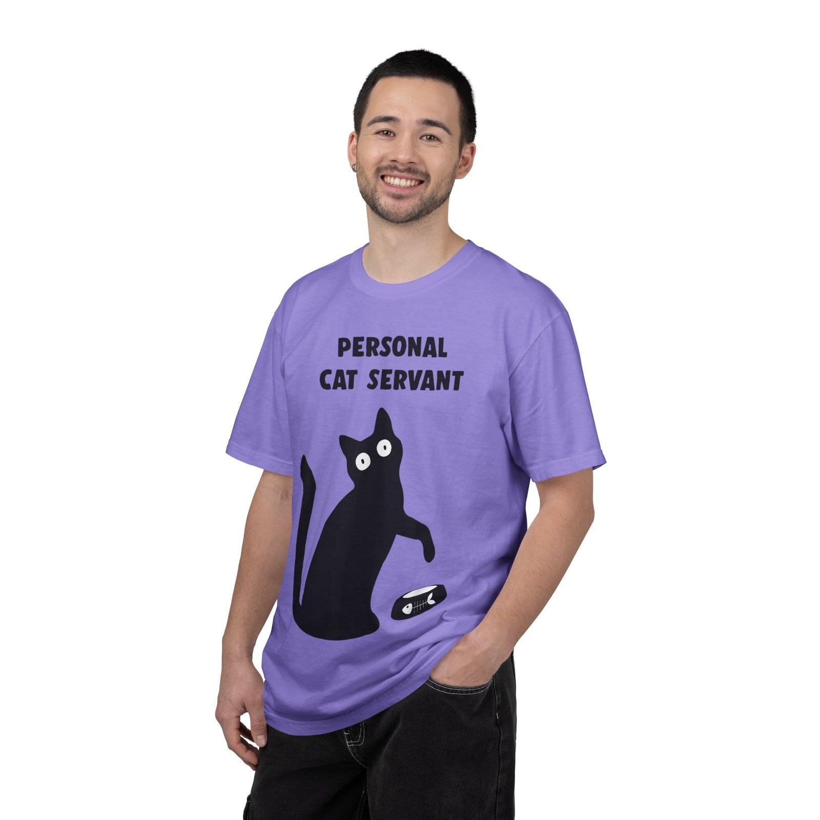 Personal Cat Servant T-Shirt — Funny Cat Lover Tee