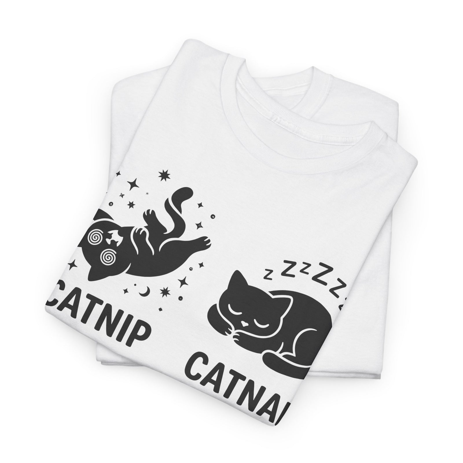 Catnip Catnap Cat T-Shirt — Cute Cat Nap Graphic Tee