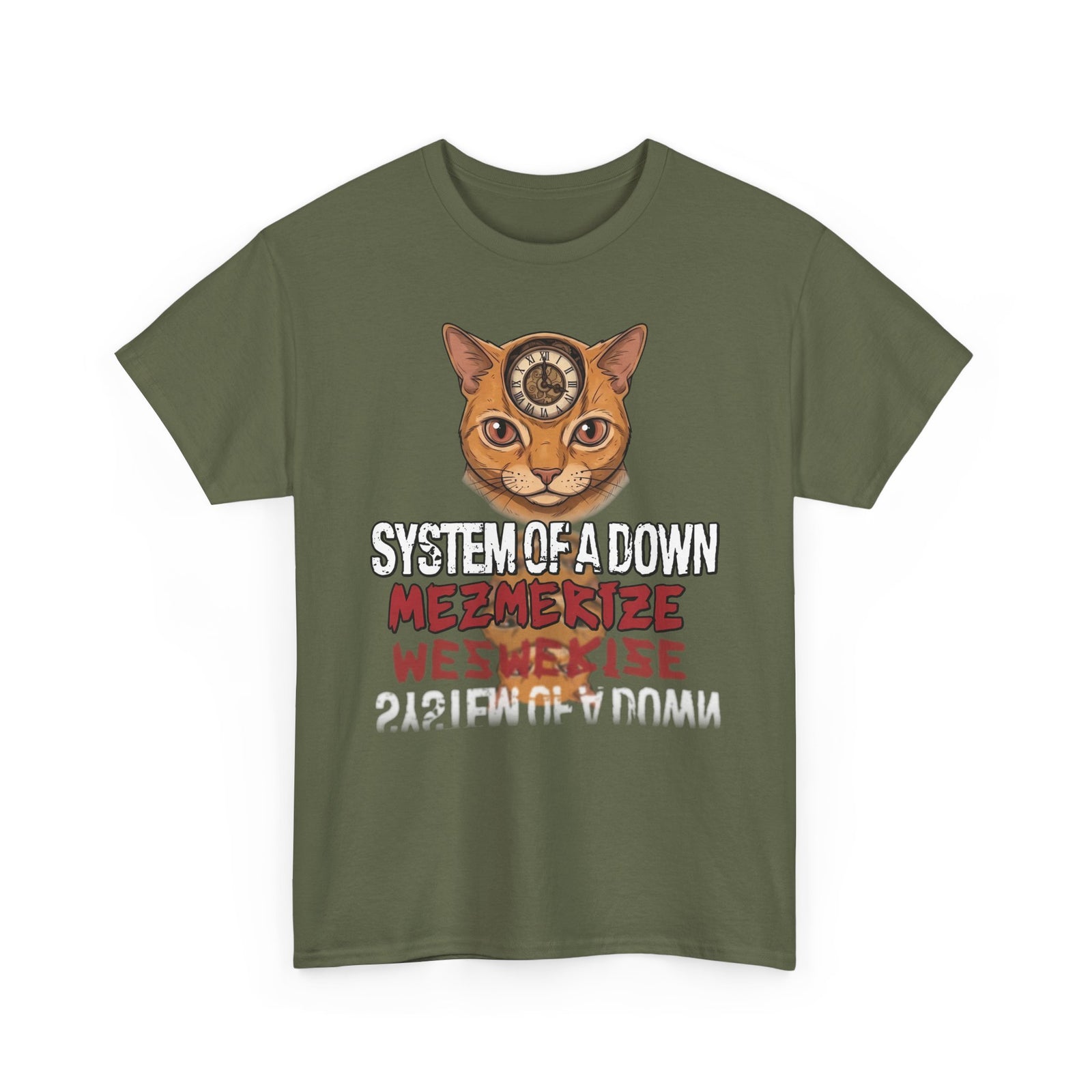 System Of A Down "Mezmerize" Cat T-Shirt