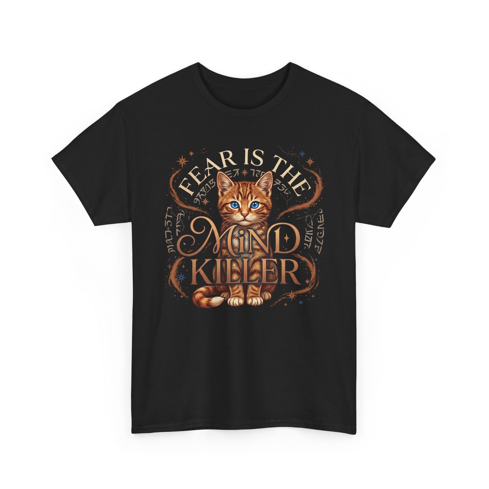 Cute Cat "Fear Is the Mind Killer" T-Shirt
