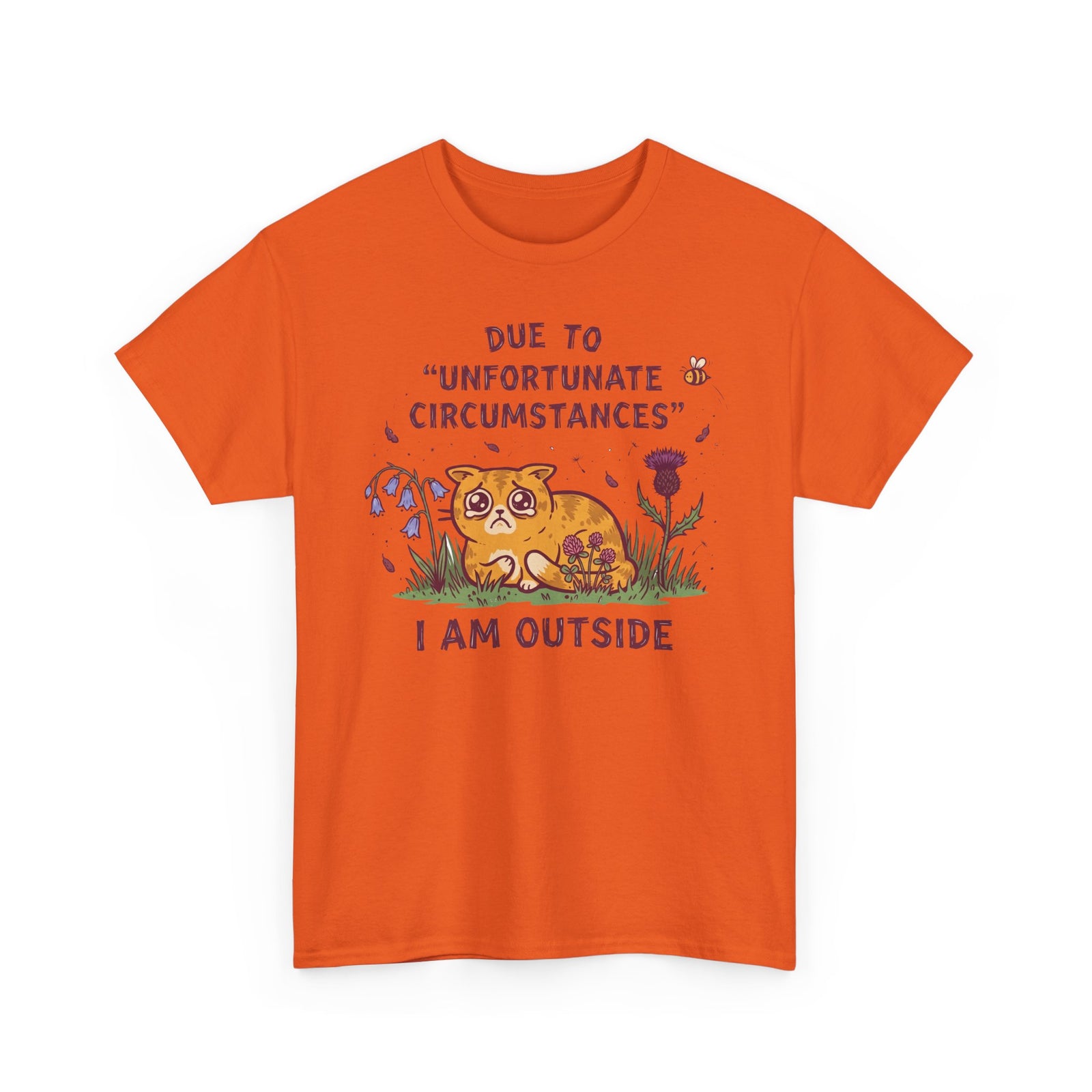 I'm Outside Funny Cat T-Shirt