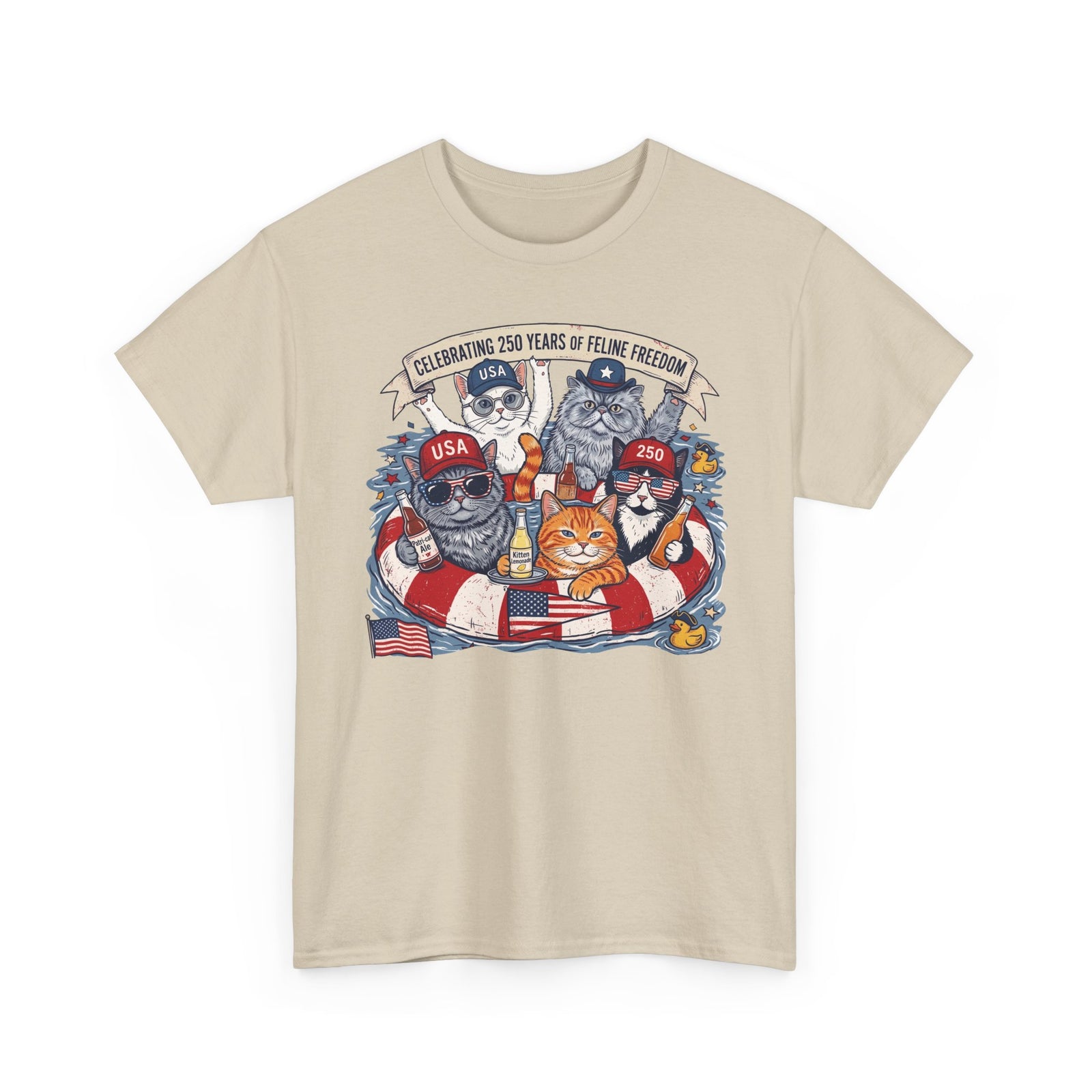 250 Years of Feline Freedom T-Shirt