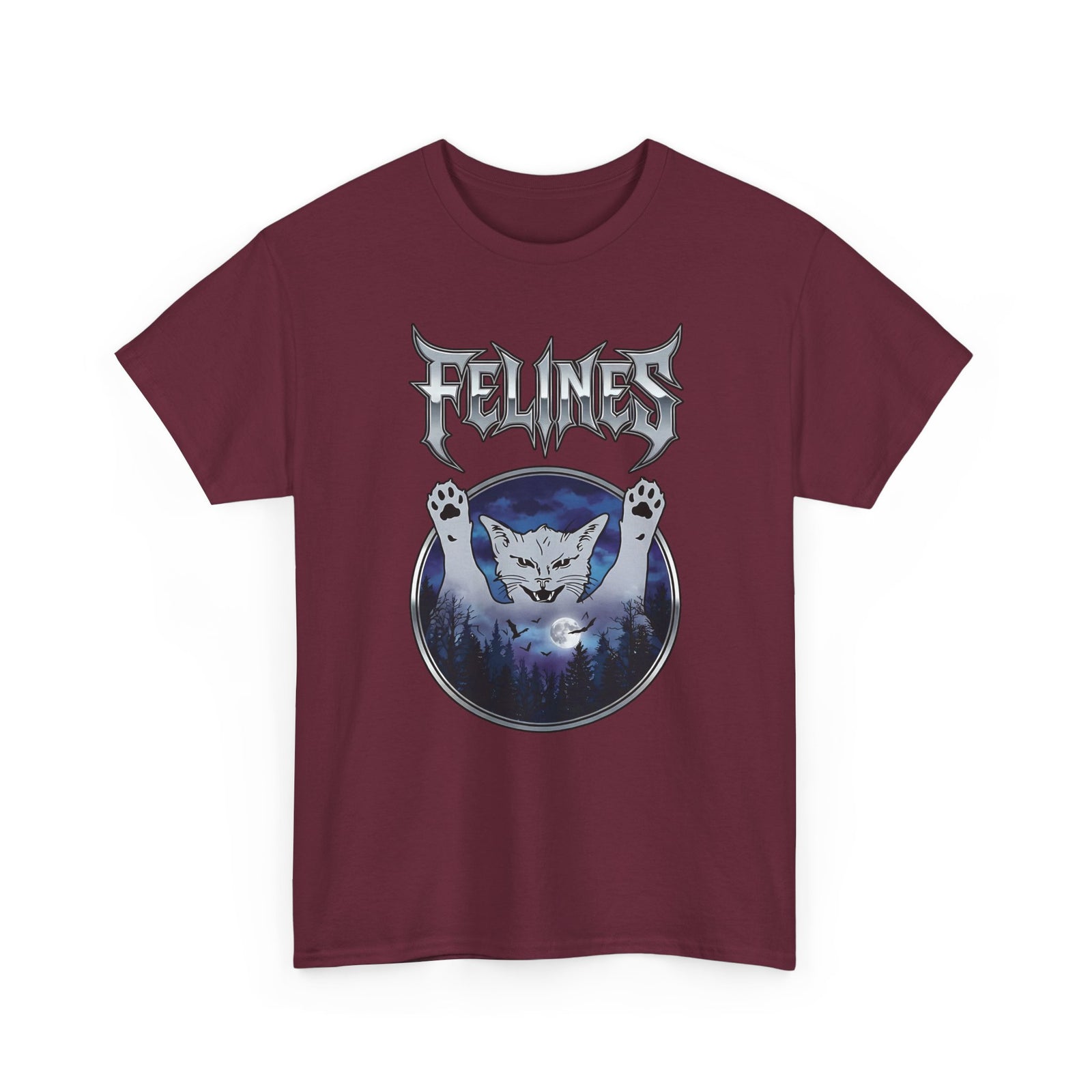 Felines Ghost T-Shirt — Spooky Cat Graphic Tee