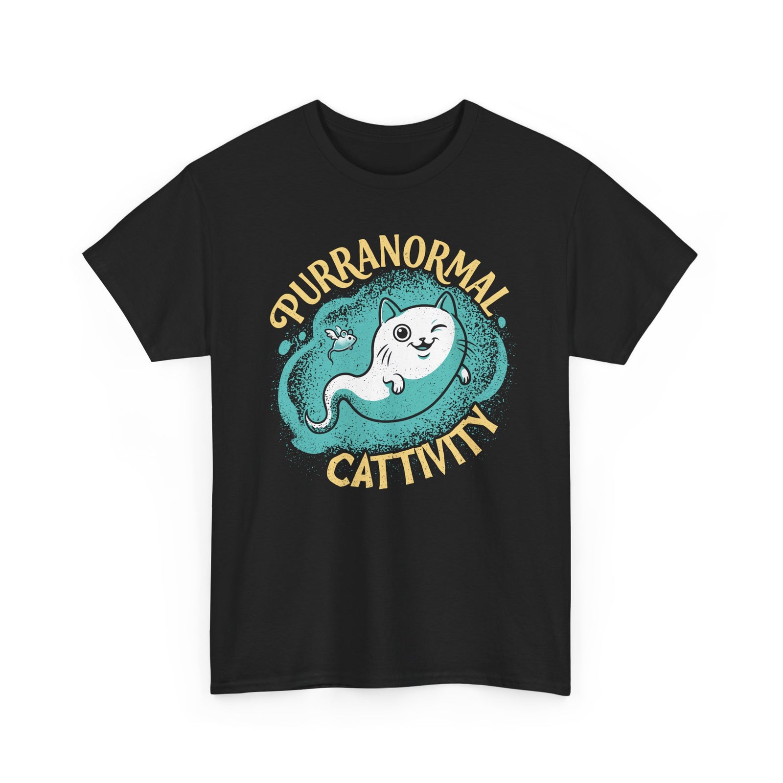 Purranormal Cattivity T-Shirt — Funny Paranormal Cat Tee
