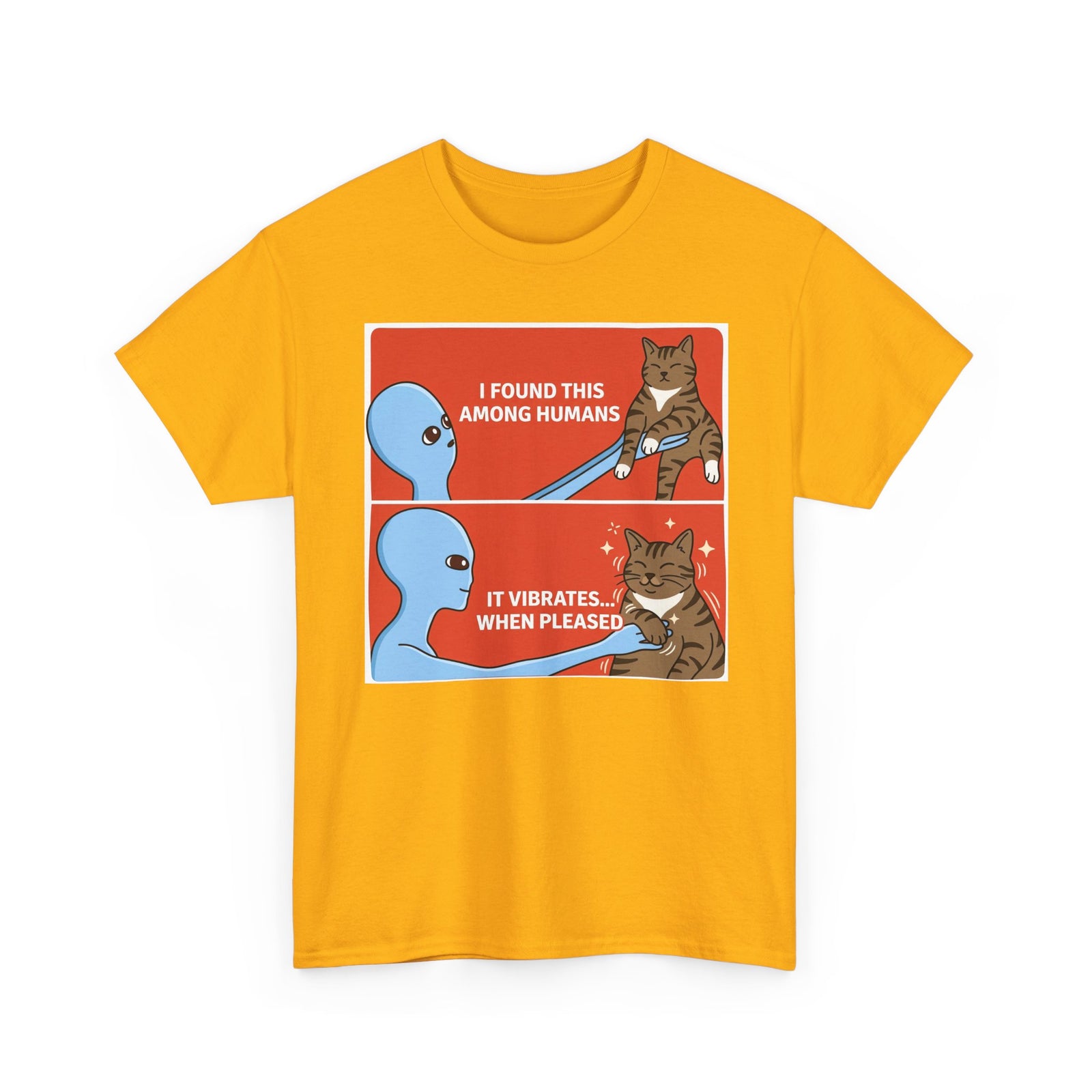 I Found a Cat T-Shirt — Cute Cat Lover Graphic Tee