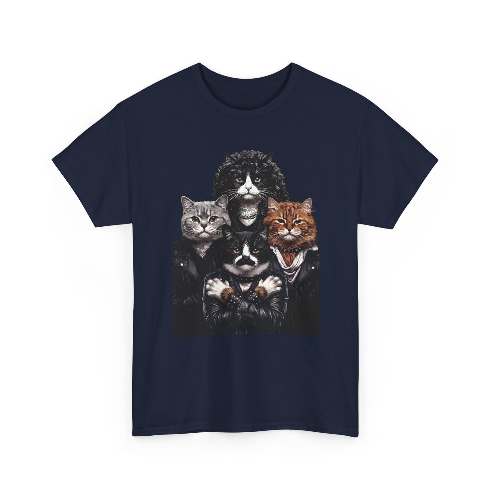 Bohemian Catsody T-Shirt — Retro 80s Hard Rock Feline Band Parody