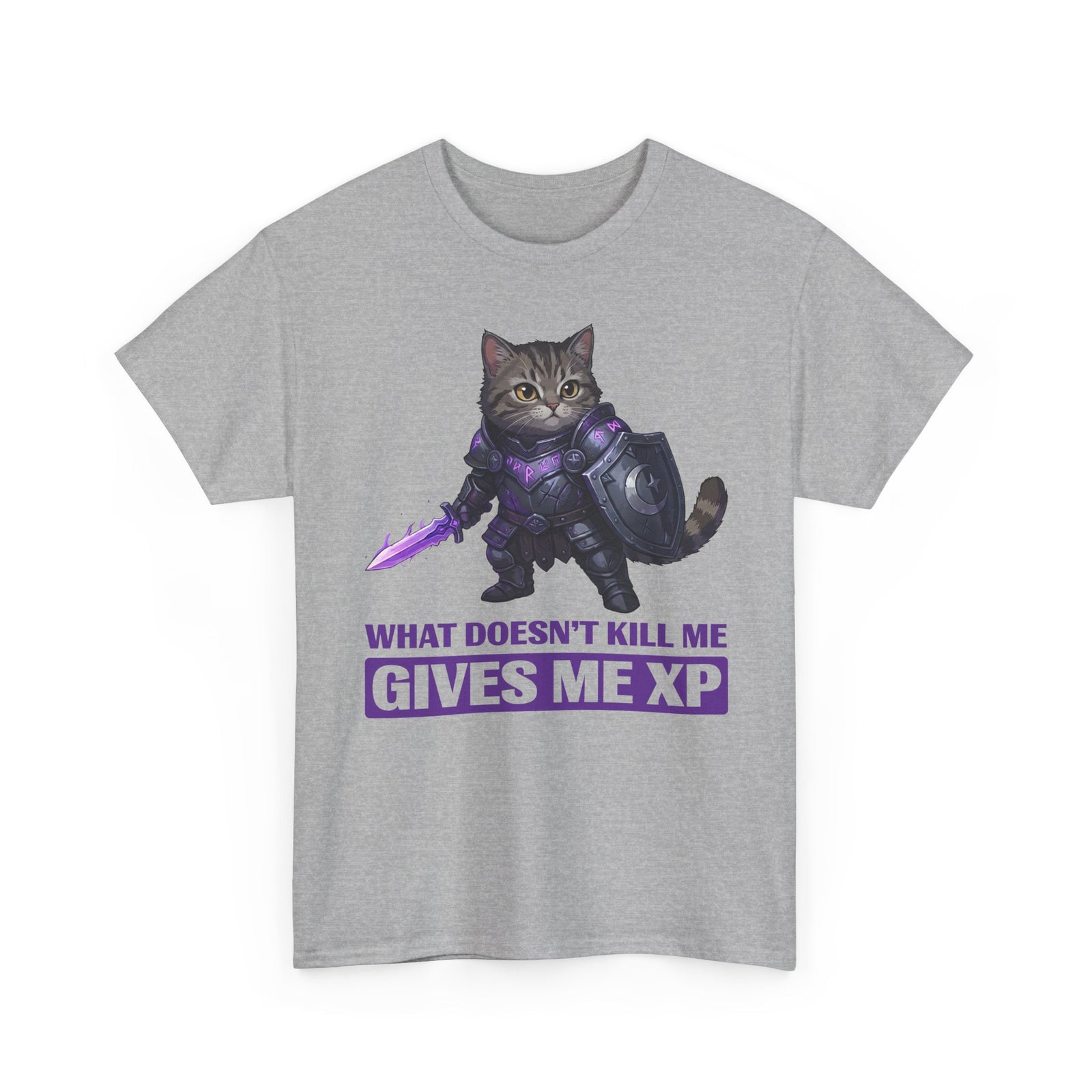 What Doesn't Kill Me Gives Me XP Cat T-Shirt
