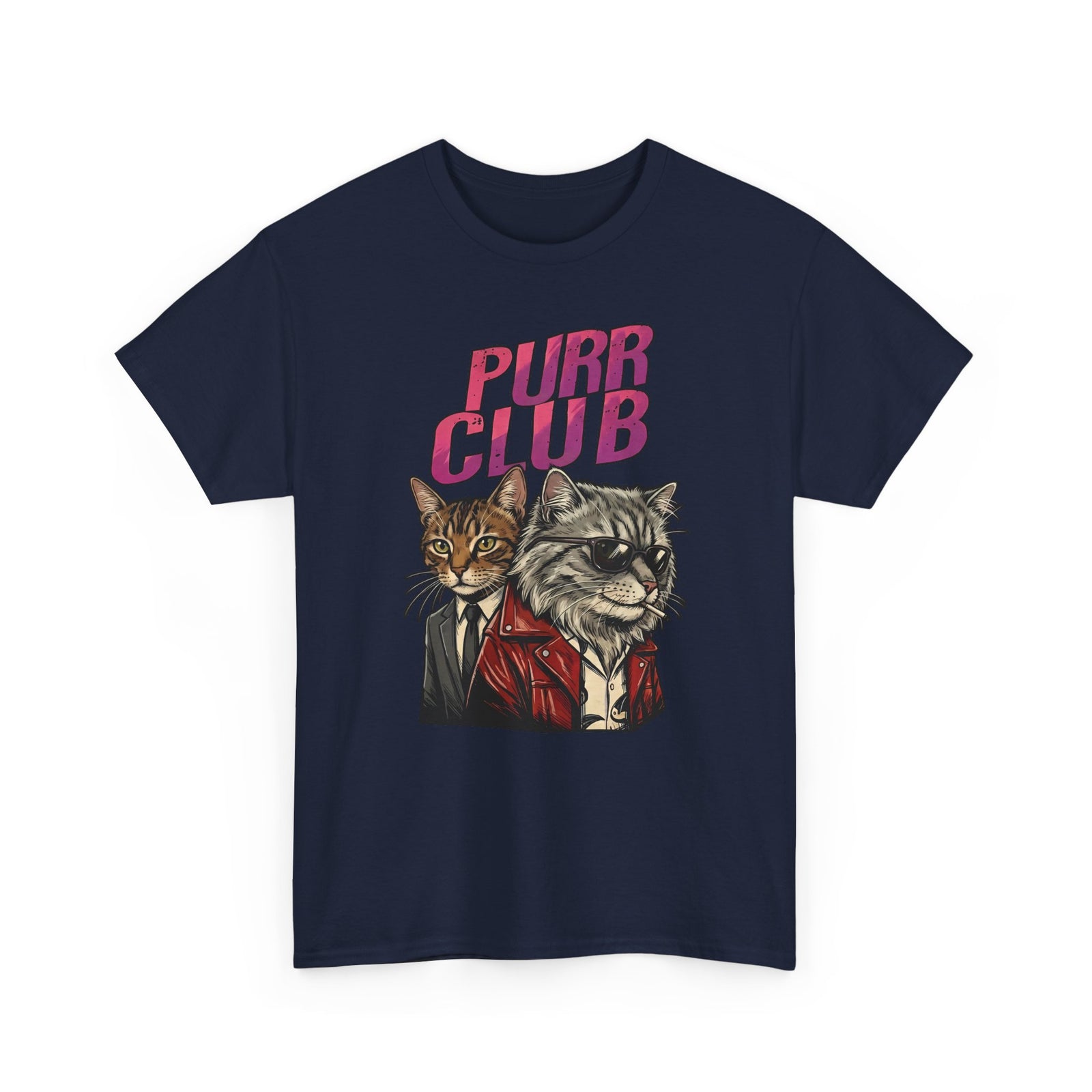 Purr Club Cat T-Shirt