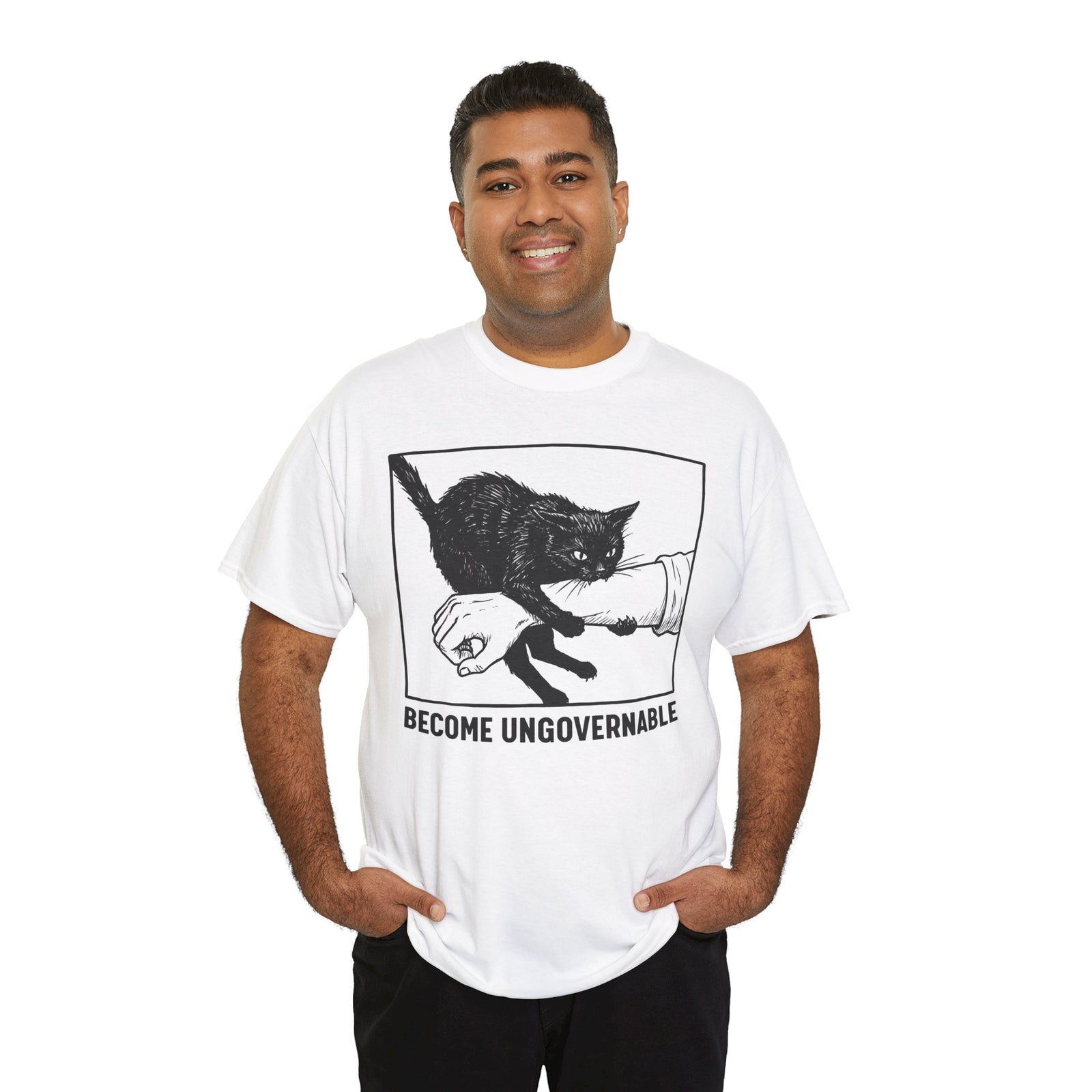 Become Ungovernable Cat T-Shirt