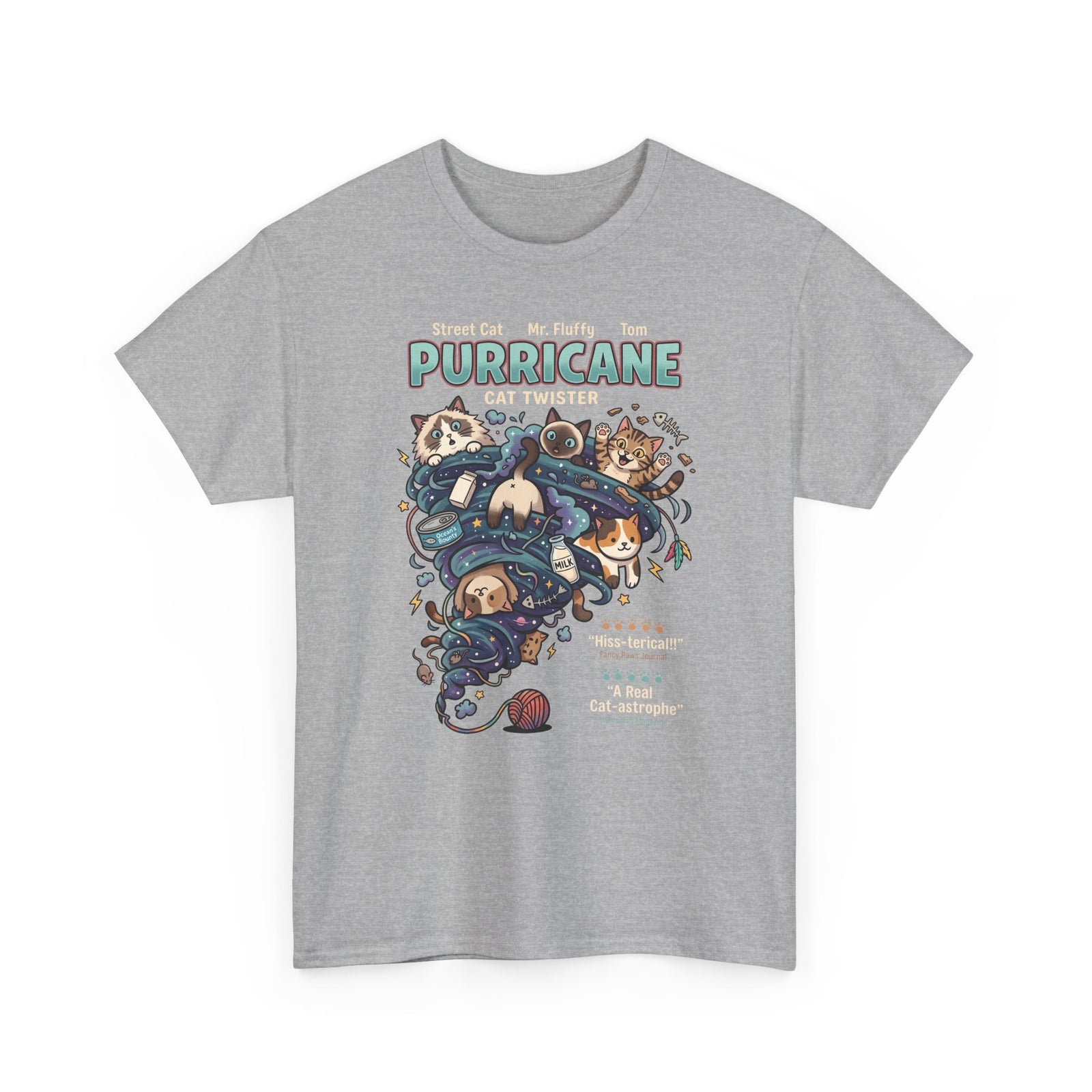 Purricane Funny Cat T-Shirt