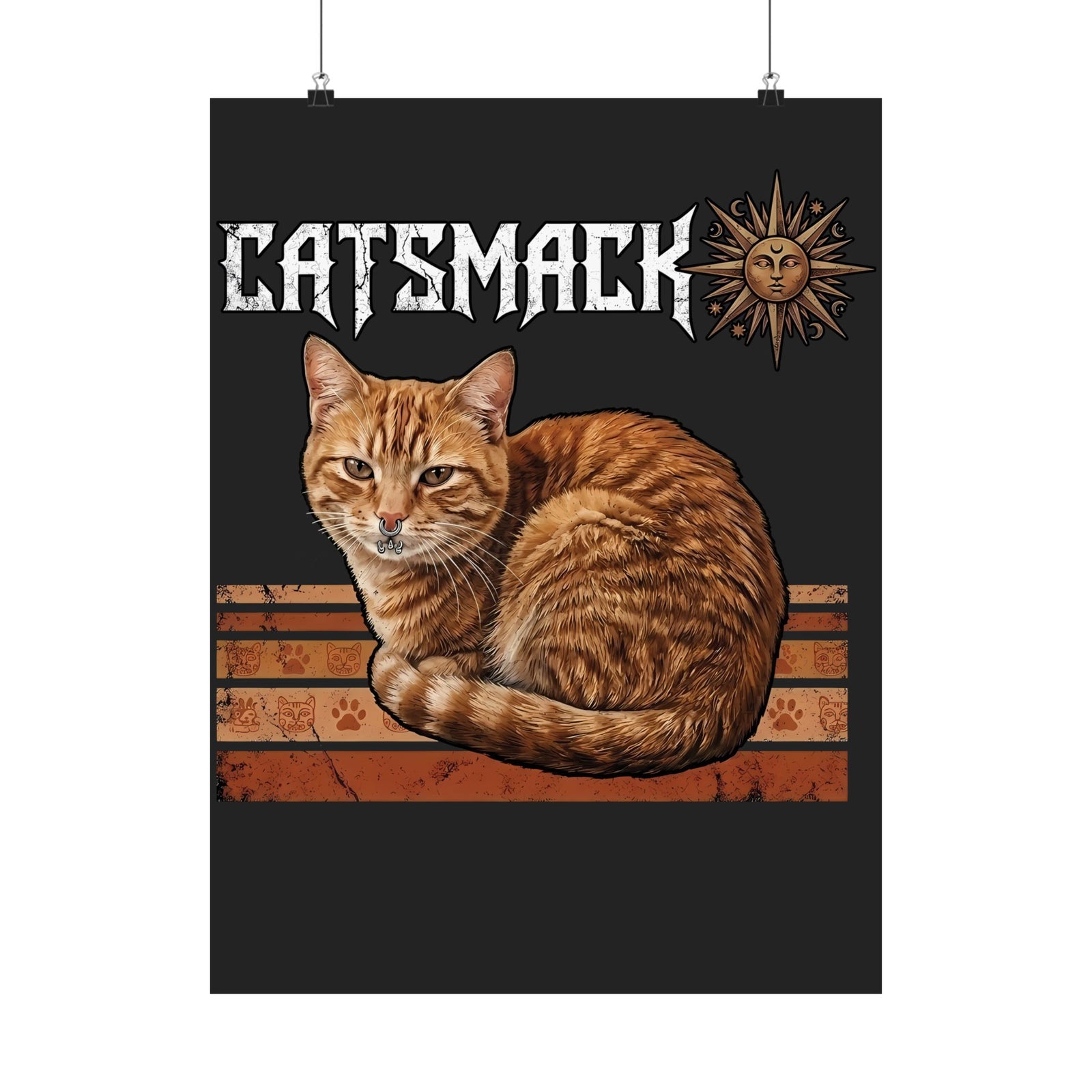 Catsmack Cat Graphic Poster