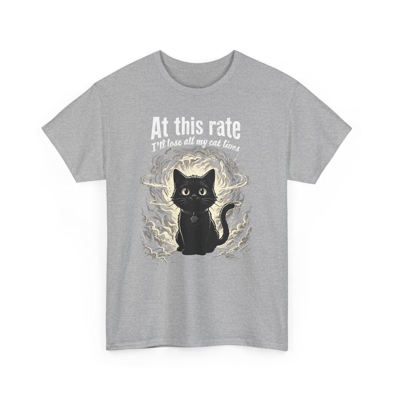 Apocalypse Cat T-Shirt Post-Apocalyptic Cat Graphic Tee