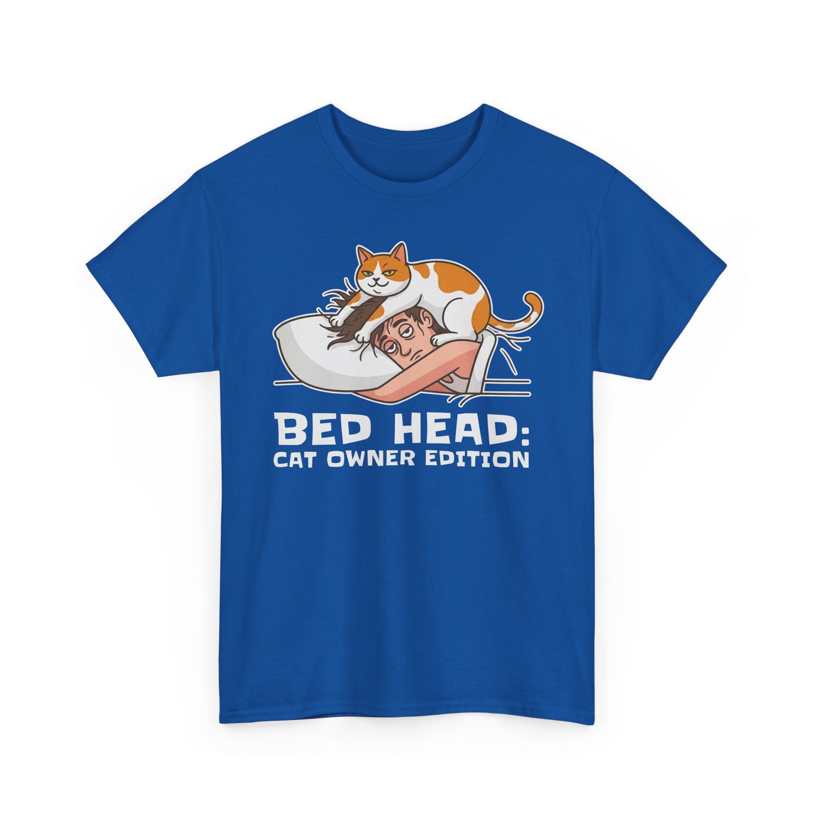 Bed Head: Cat Owner Edition T-Shirt - Funny Cat Lover Tee