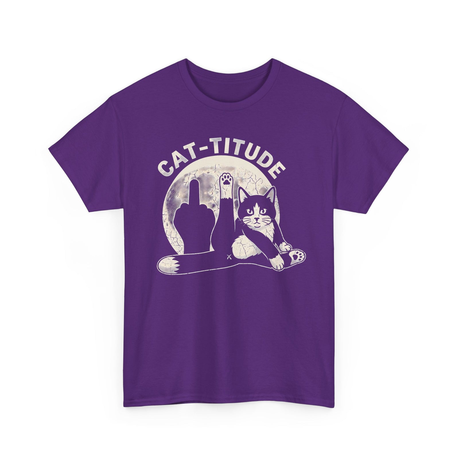 Cattitude T-Shirt — Funny Cat Attitude Tee