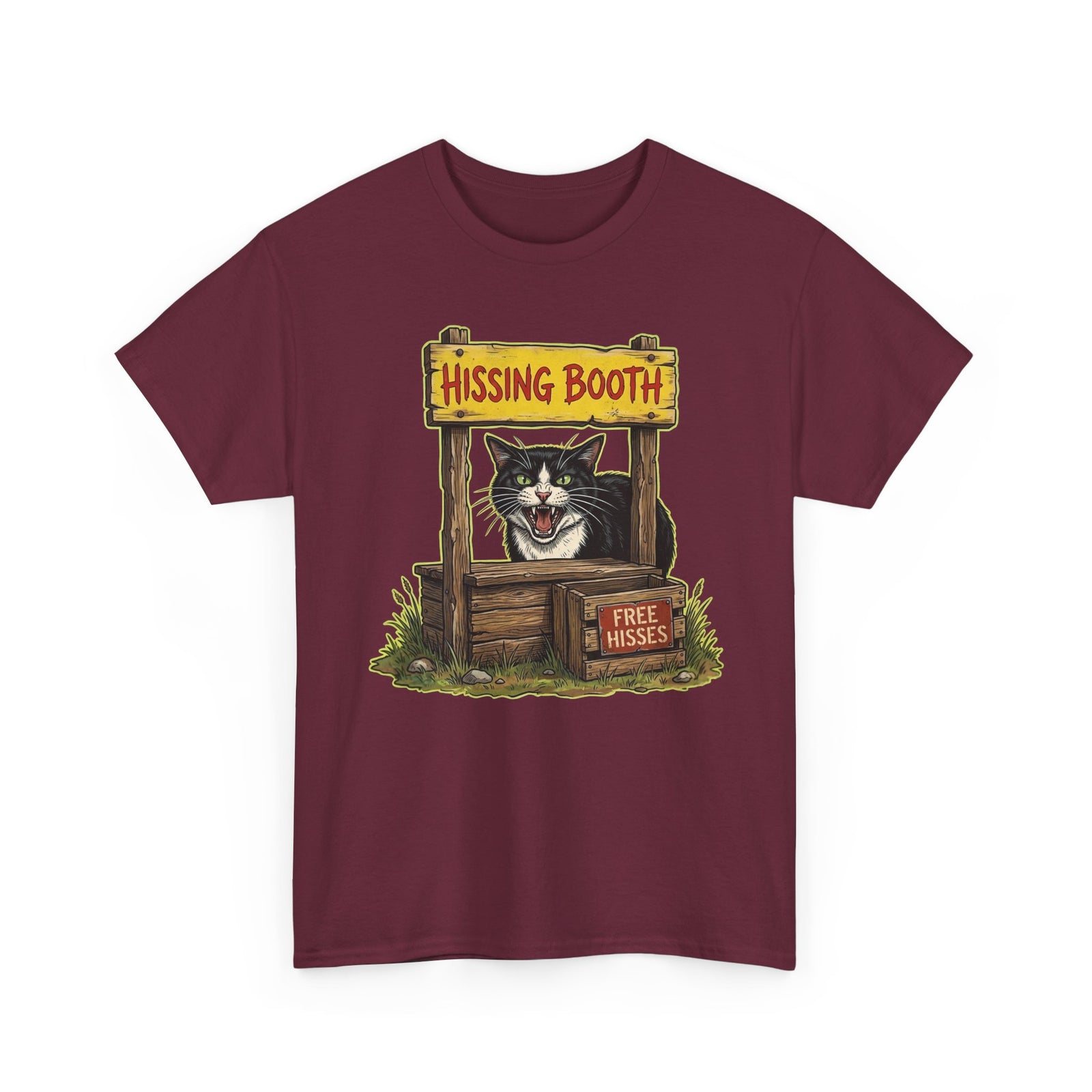 Hissing Booth Cat T-Shirt