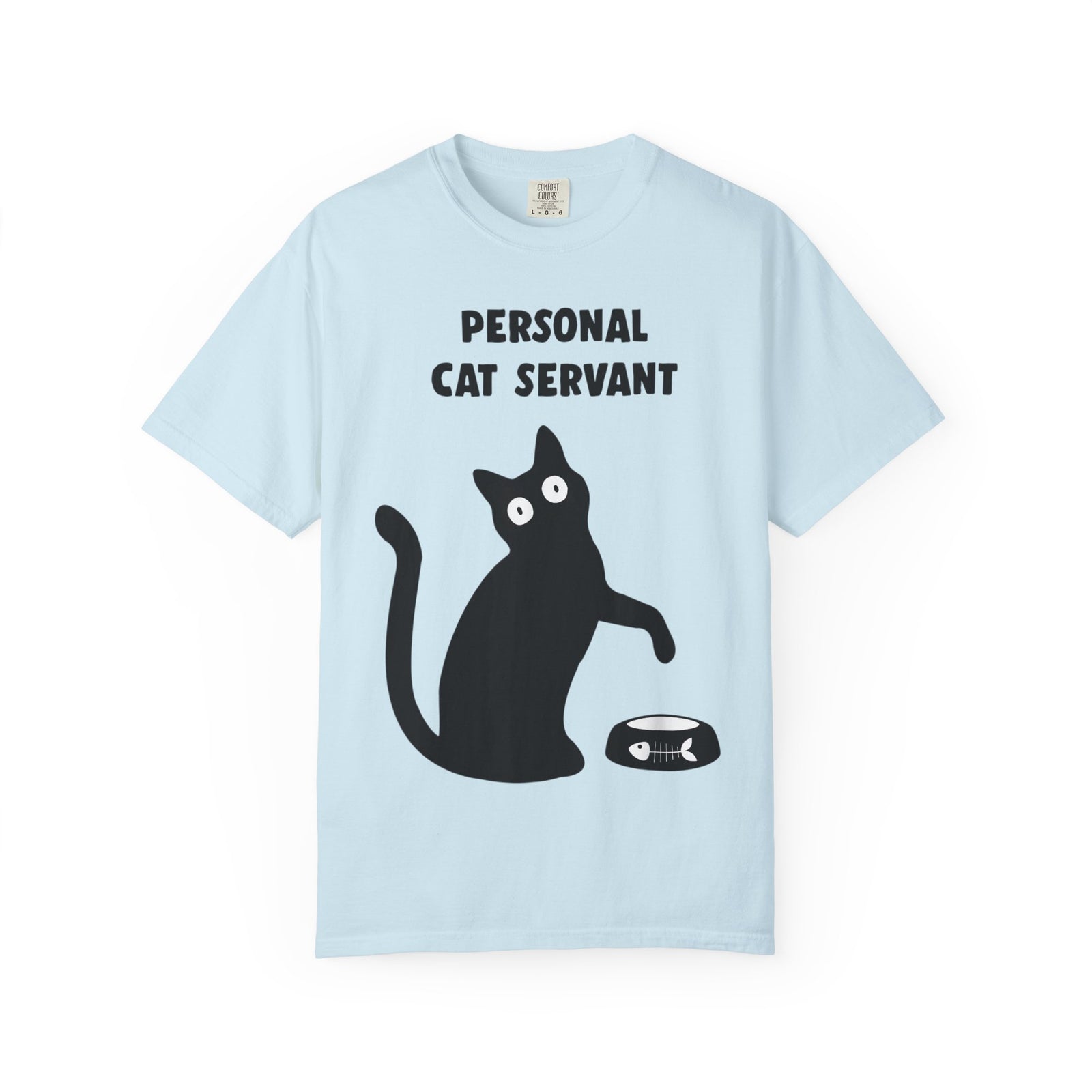 Personal Cat Servant T-Shirt — Funny Cat Lover Tee