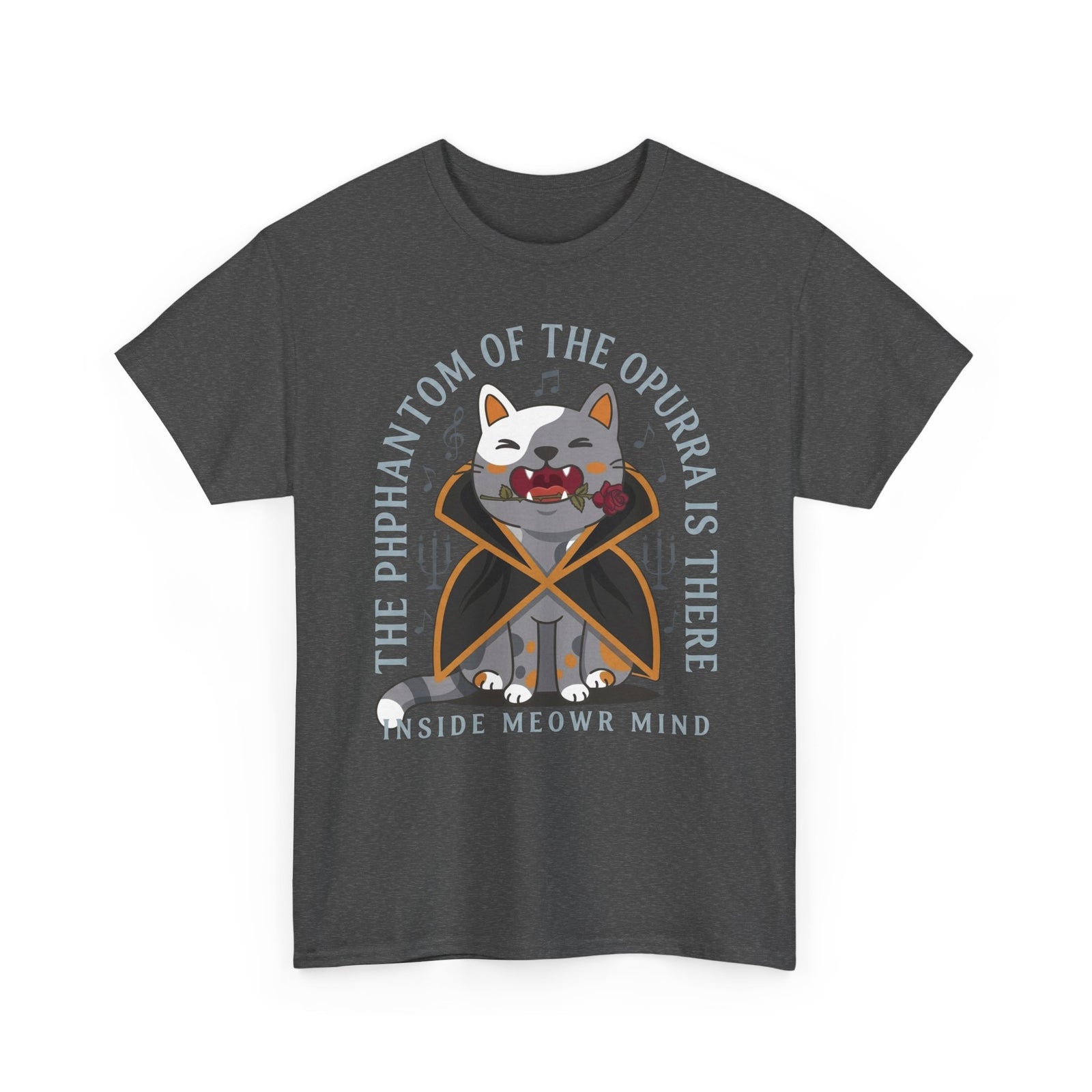 Phantom of the Opurra T-Shirt — Cat Musical Parody Tee