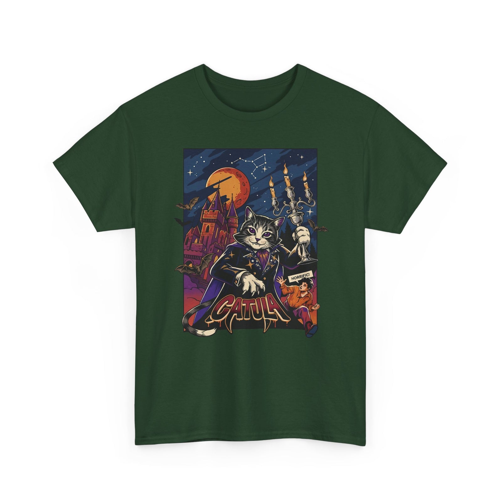 Catula Cat Dracula T-Shirt