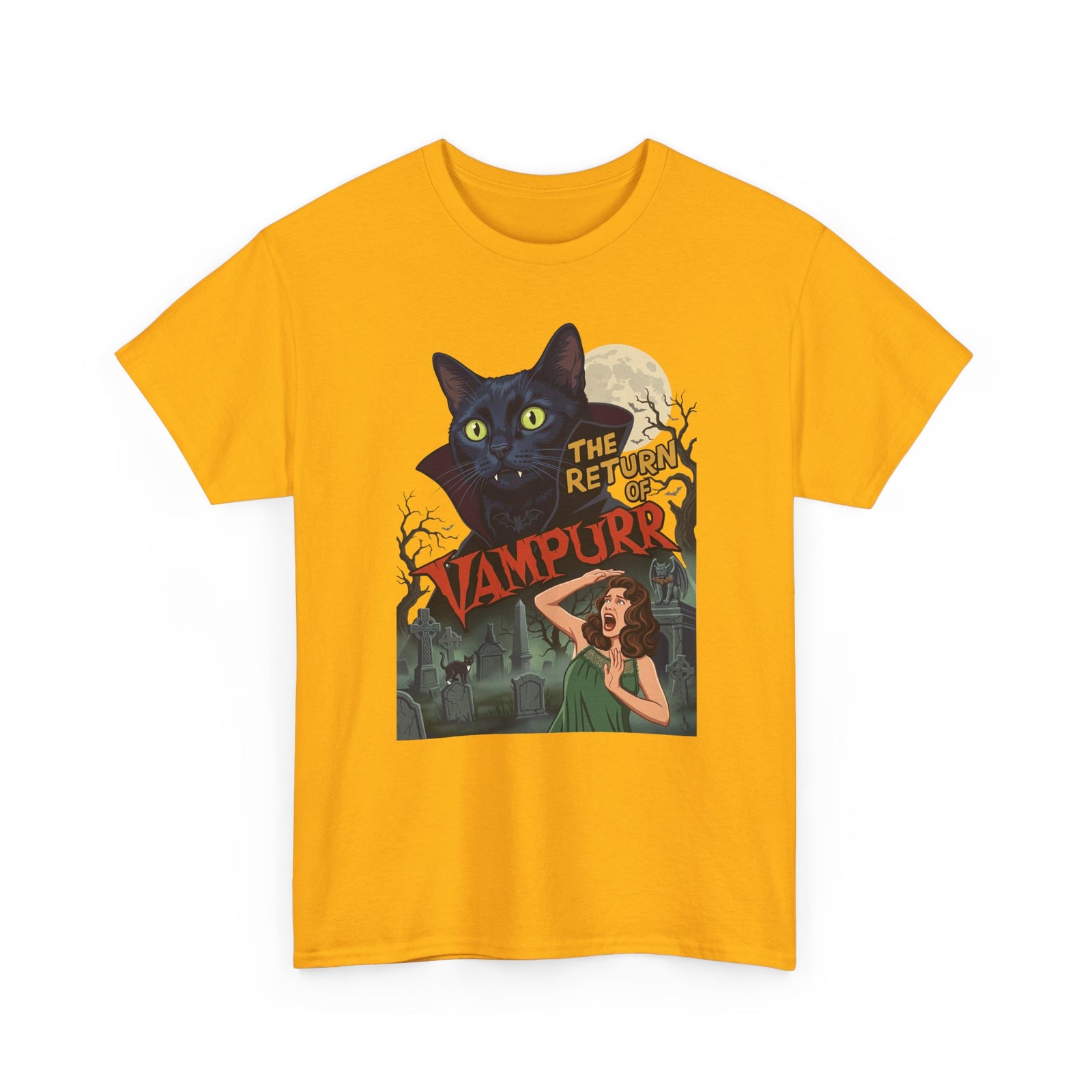 Vampurrr Cats 'The Return of Vampurrr' T-Shirt