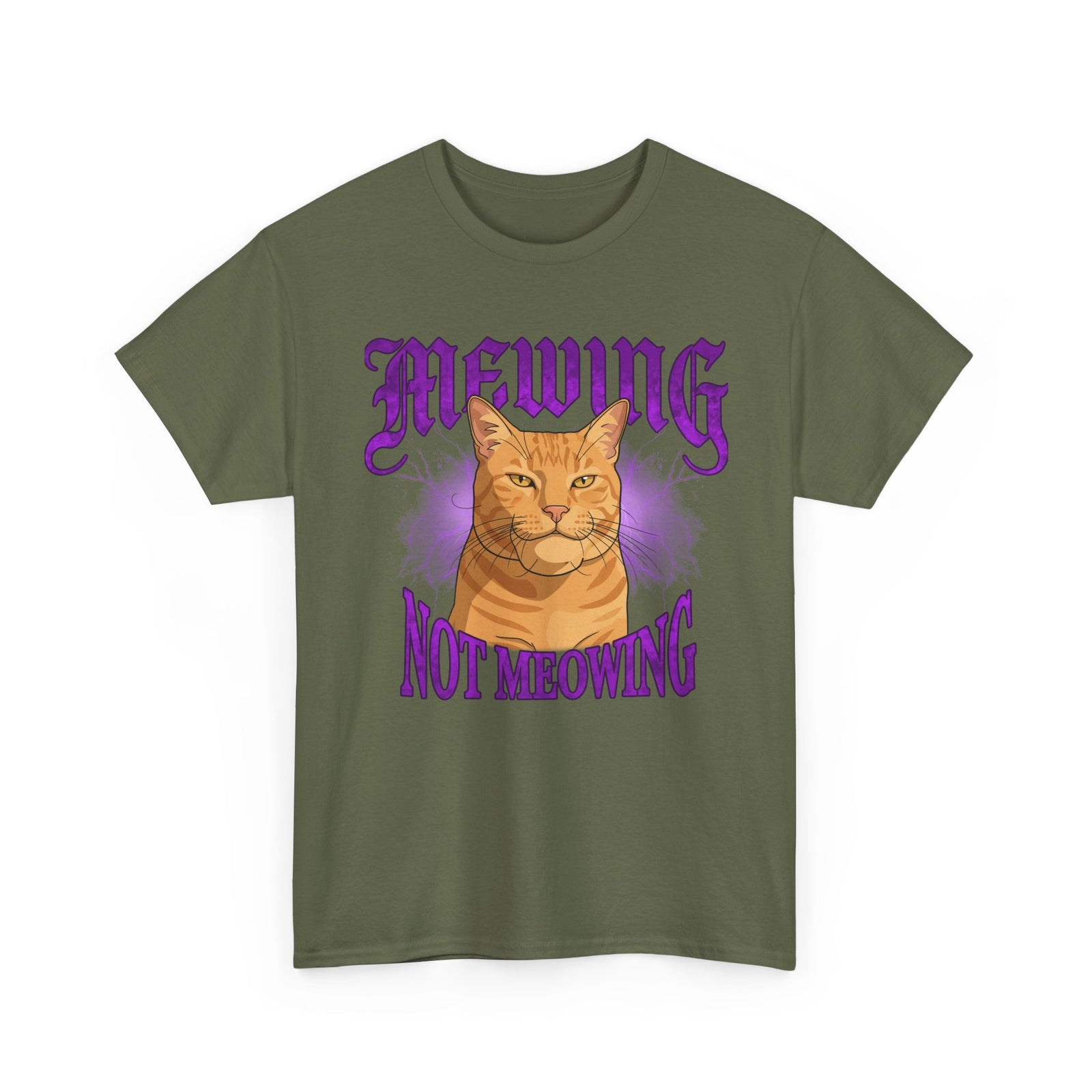 Mewing Not Meowing Cat T-Shirt