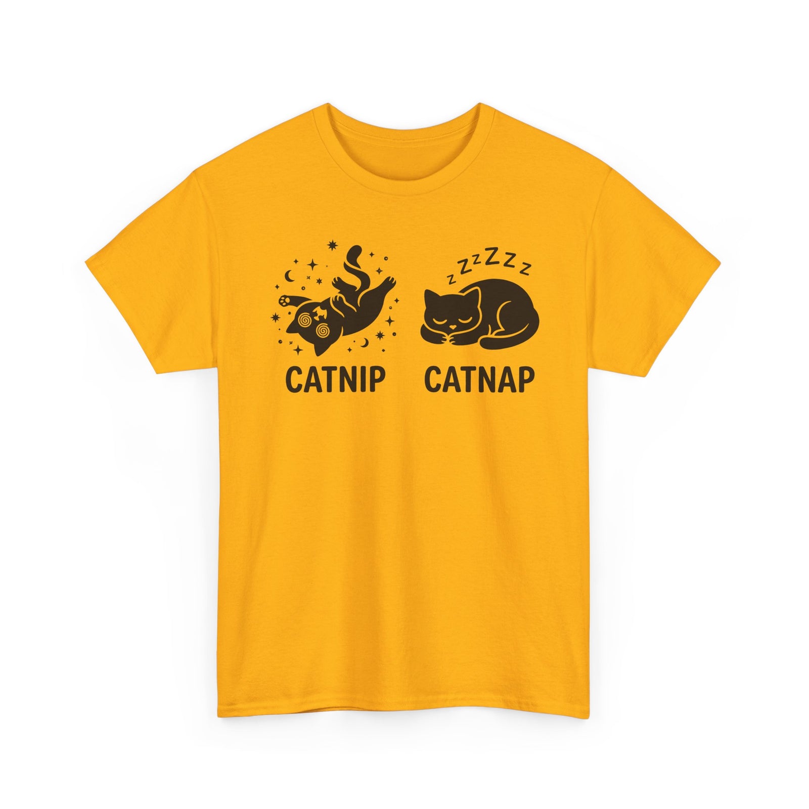 Catnip Catnap Cat T-Shirt — Cute Cat Nap Graphic Tee