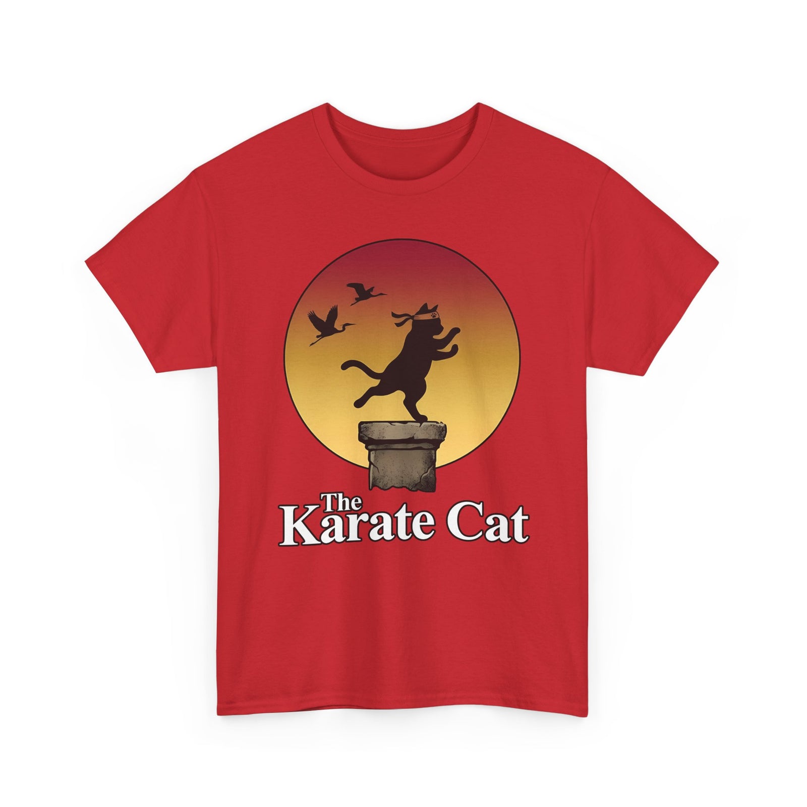 Karate Cat T-Shirt — Funny Martial Arts Cat Tee