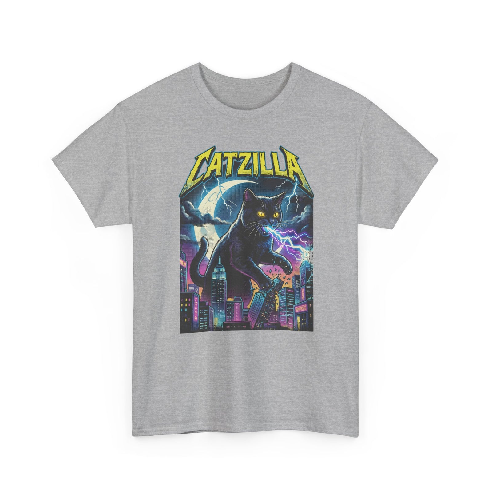 Cat Attack T-Shirt — Funny Graphic Cat Tee