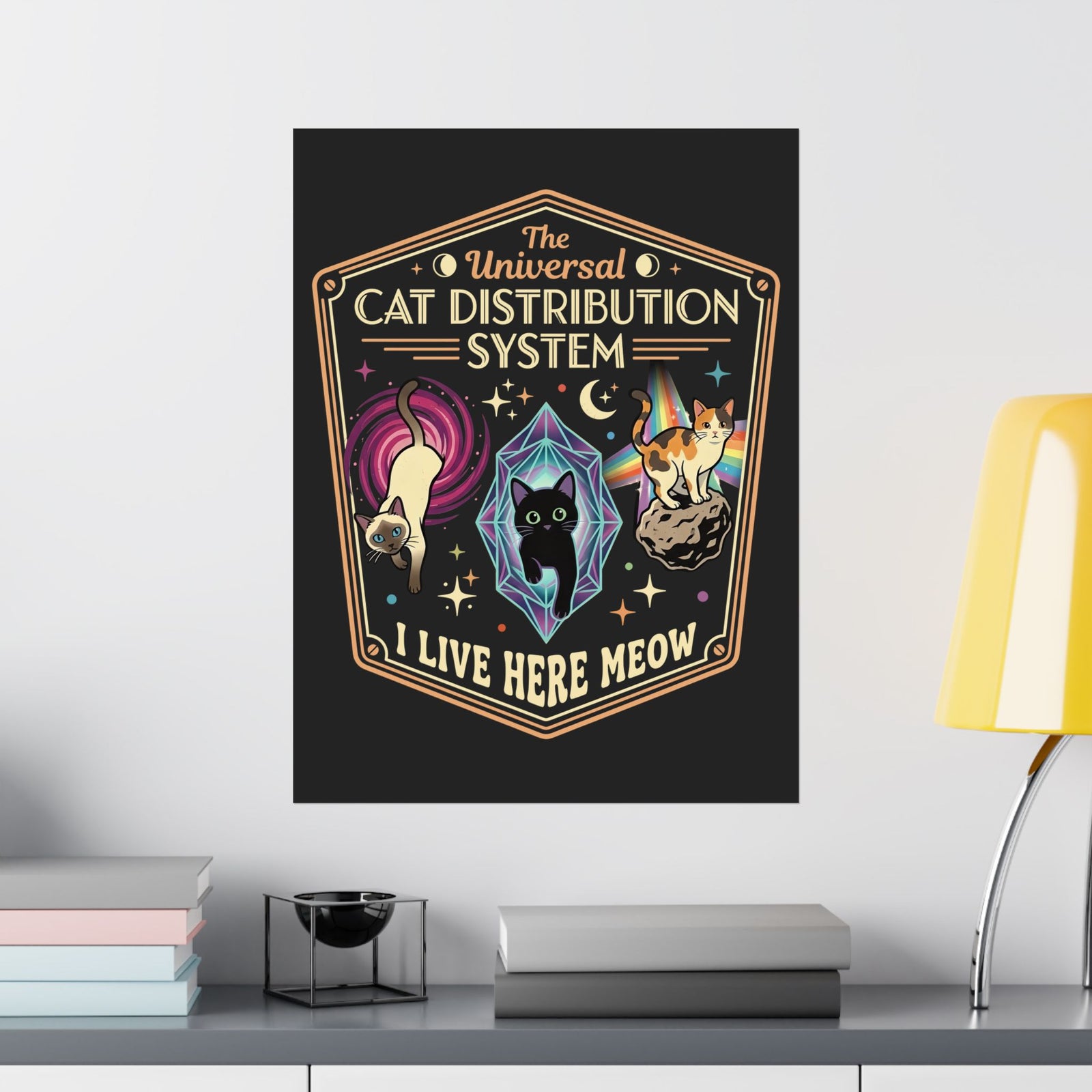 The Universal CAT DISTRIBUTION SYSTEM Poster