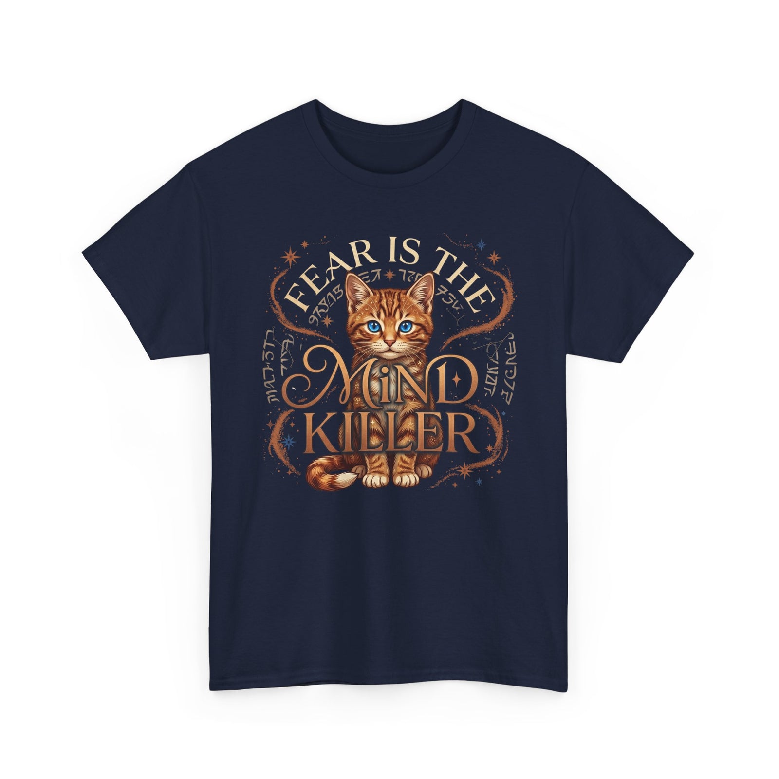 Cute Cat "Fear Is the Mind Killer" T-Shirt