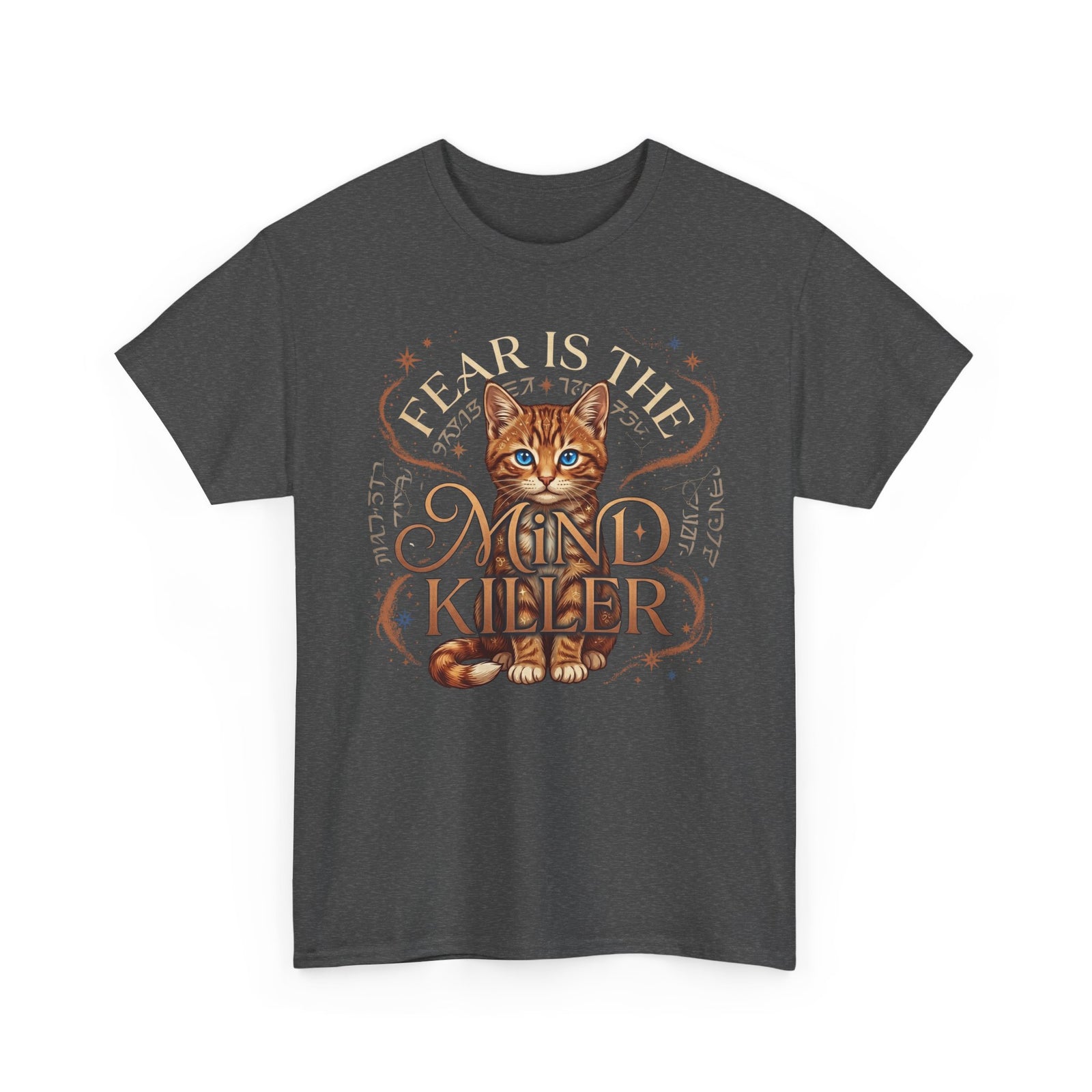 Cute Cat "Fear Is the Mind Killer" T-Shirt