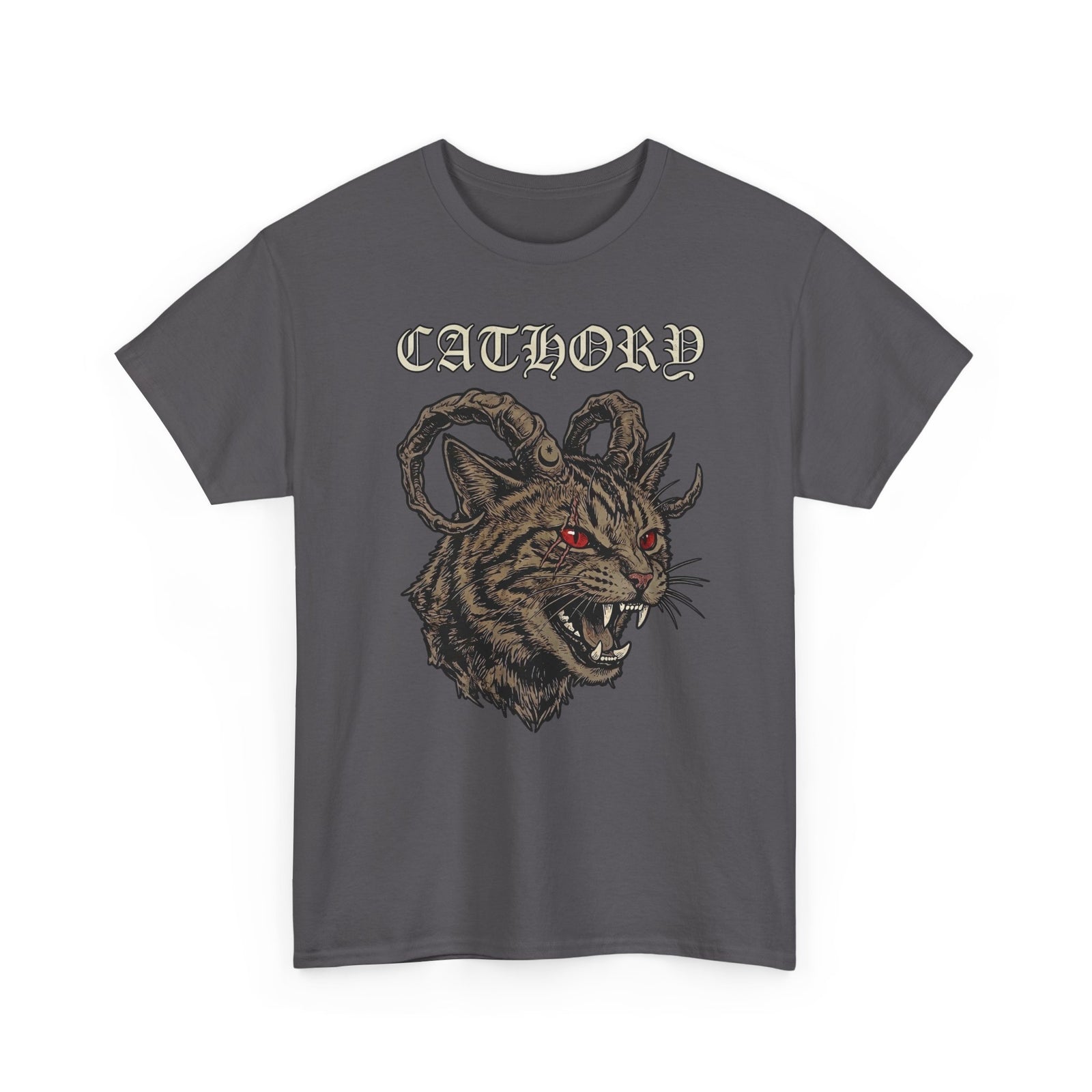 Catlord T-Shirt — Gothic Cat King Graphic Tee