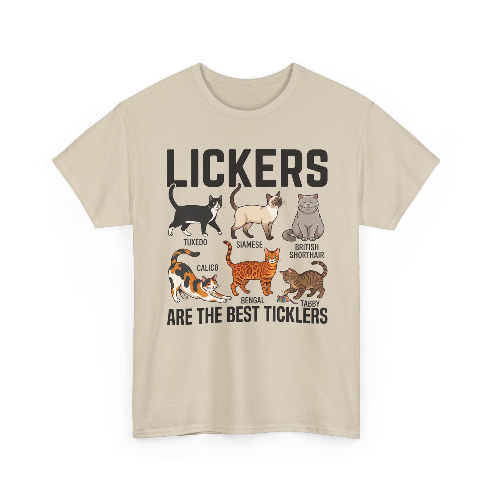 Cats Lickers T-Shirt Funny Cat Lover Tee