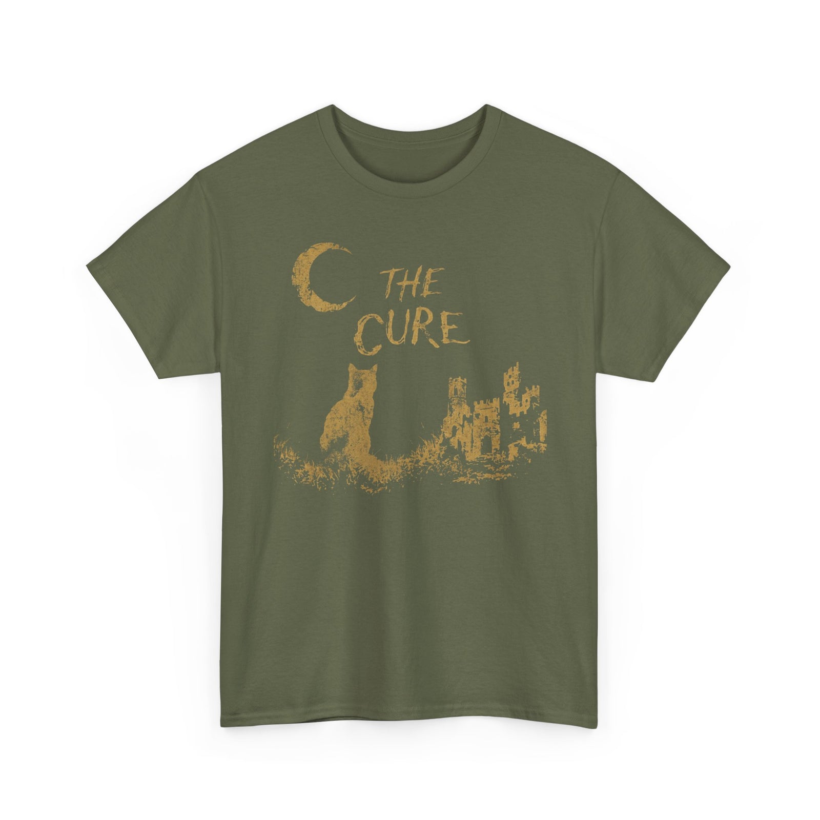 Goth Cat Lover T-Shirt — Goth Aesthetic Cat Tee