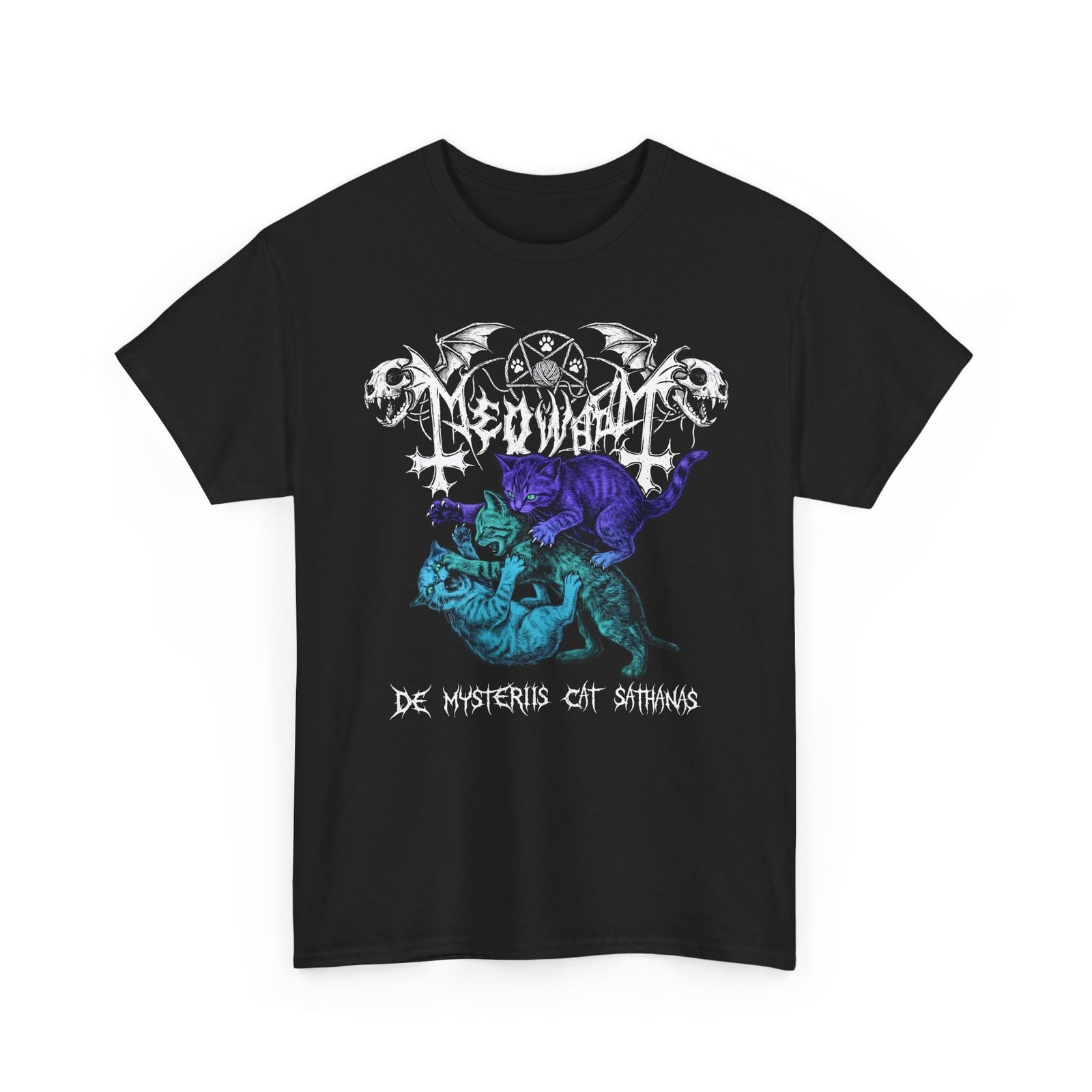 Meowmetal Cat Rock T-Shirt