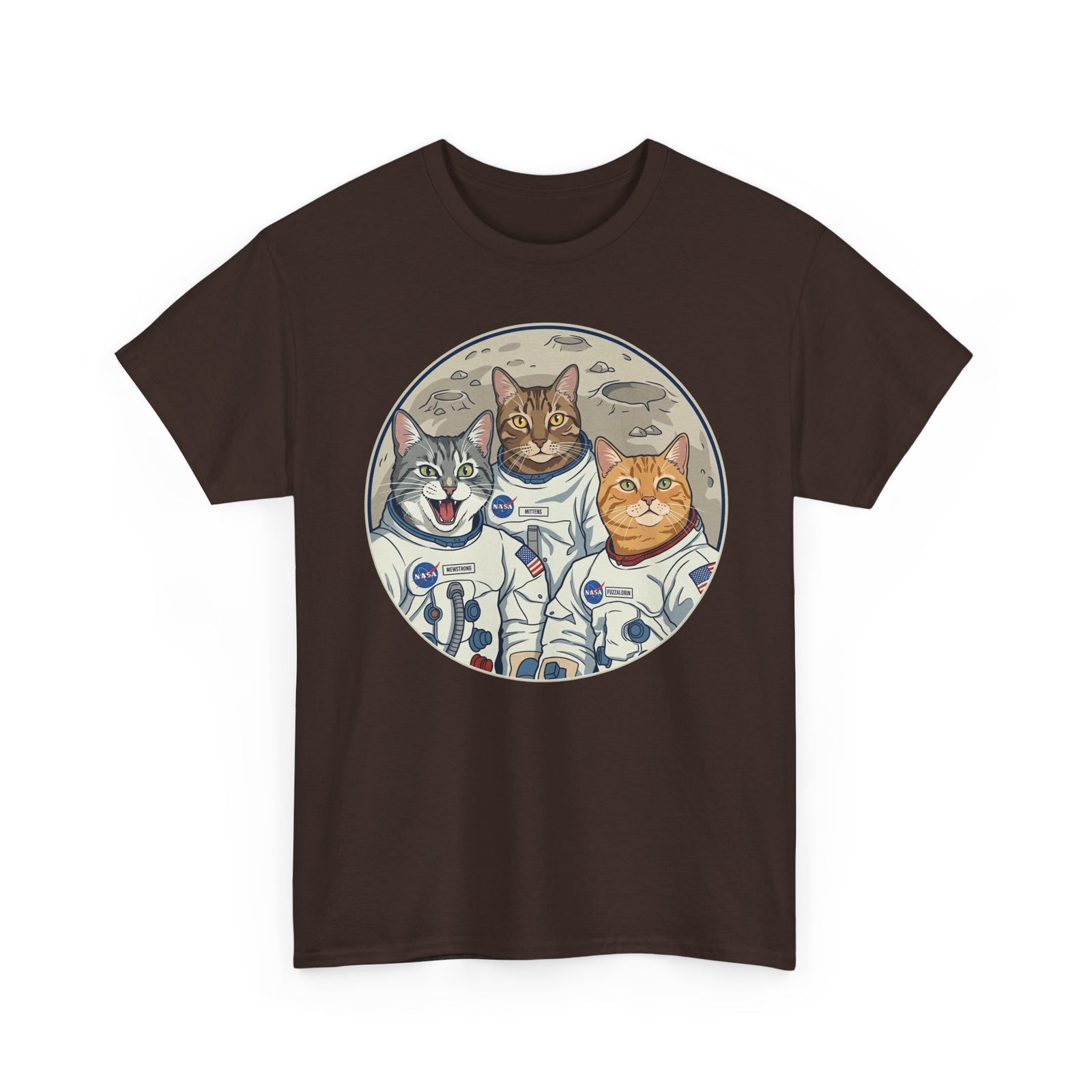 Sci‑Fi Astro Cat T-Shirt — Space Cat Graphic Tee