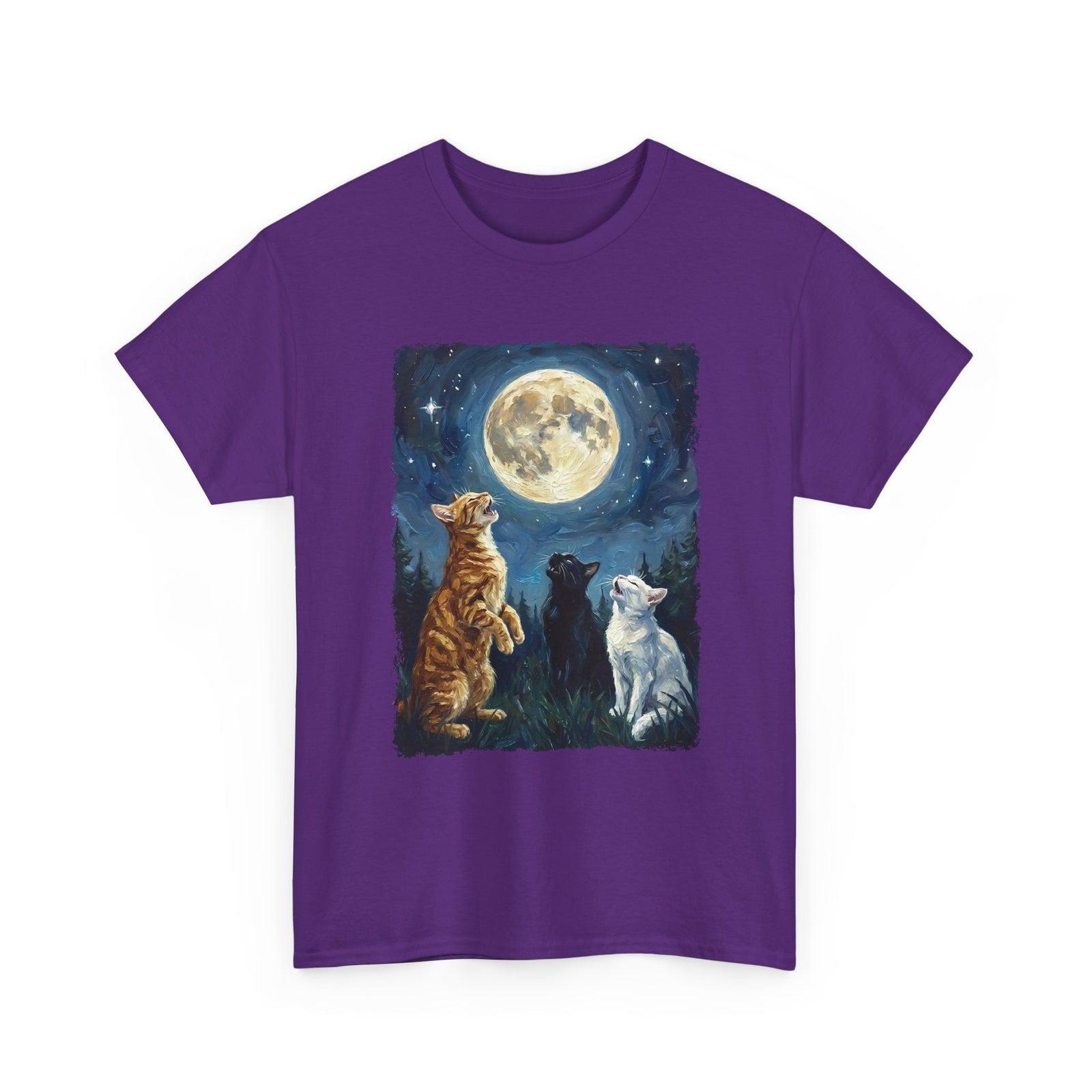 Cats Howling at the Moon T-Shirt