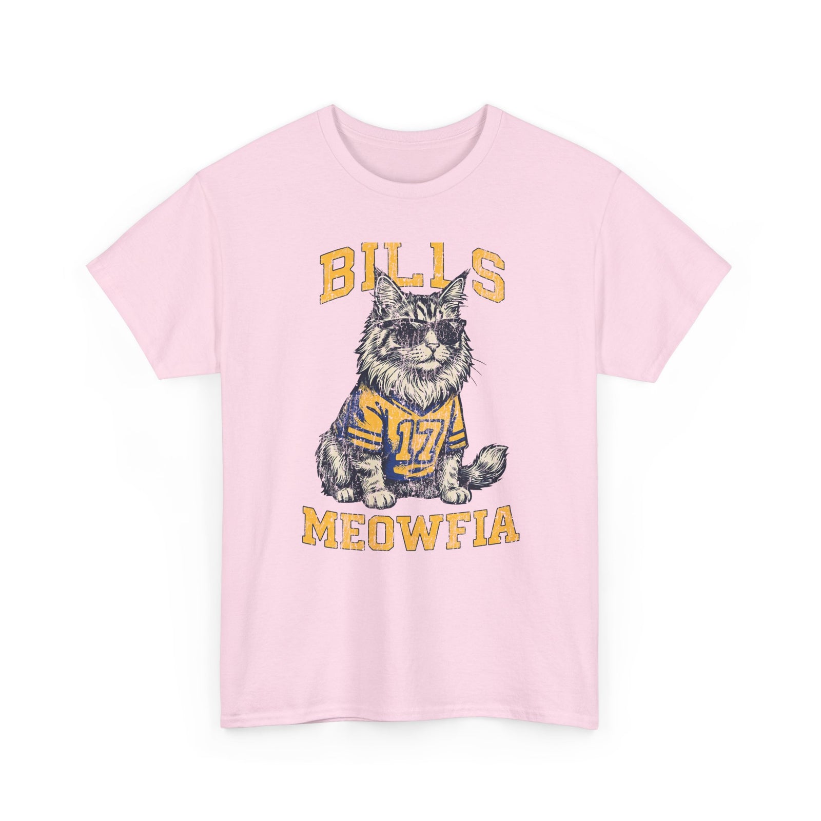 Bills Meowfia T-Shirt — Funny Cat Mafia Graphic Tee