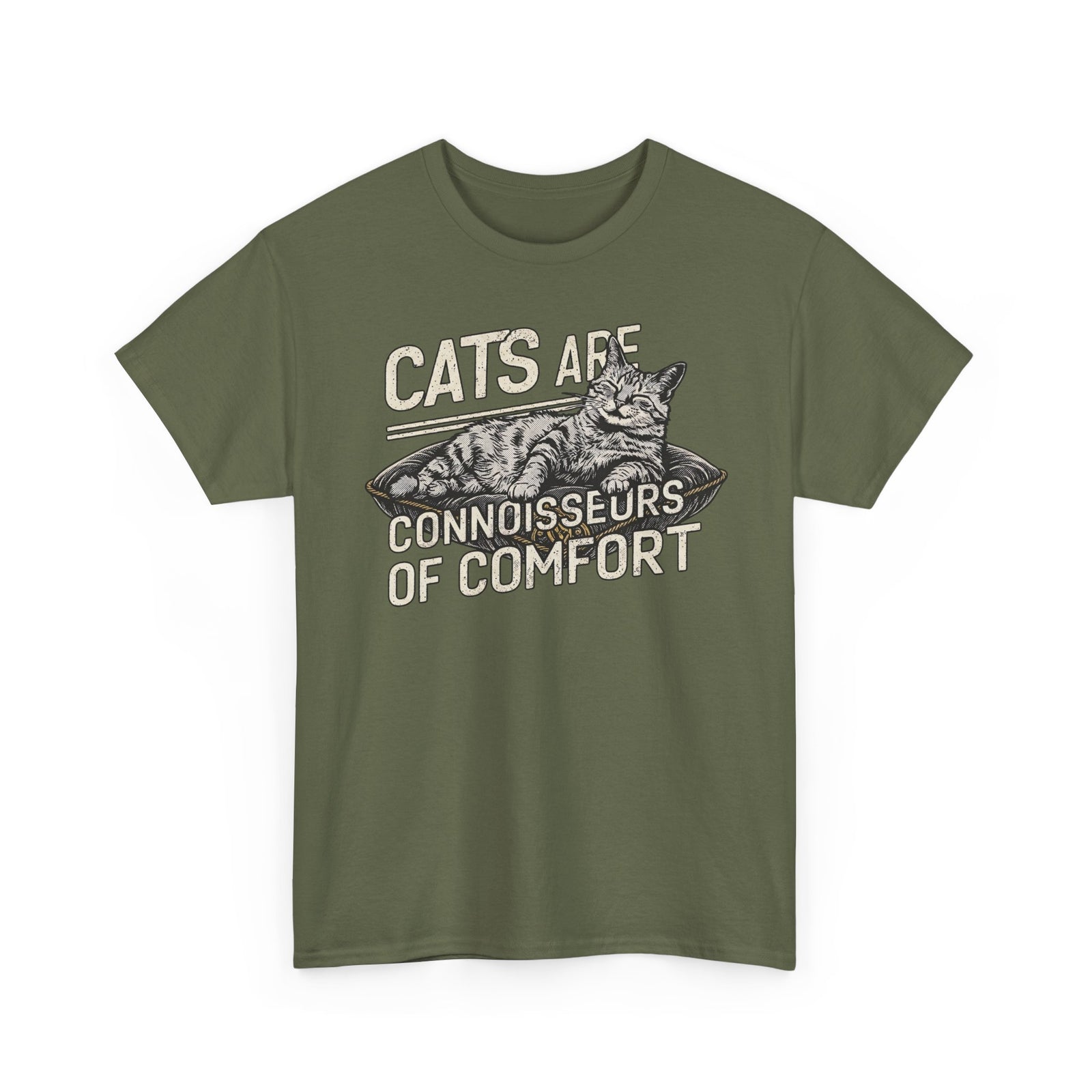 Cats Are Connoisseurs of Comfort T-Shirt