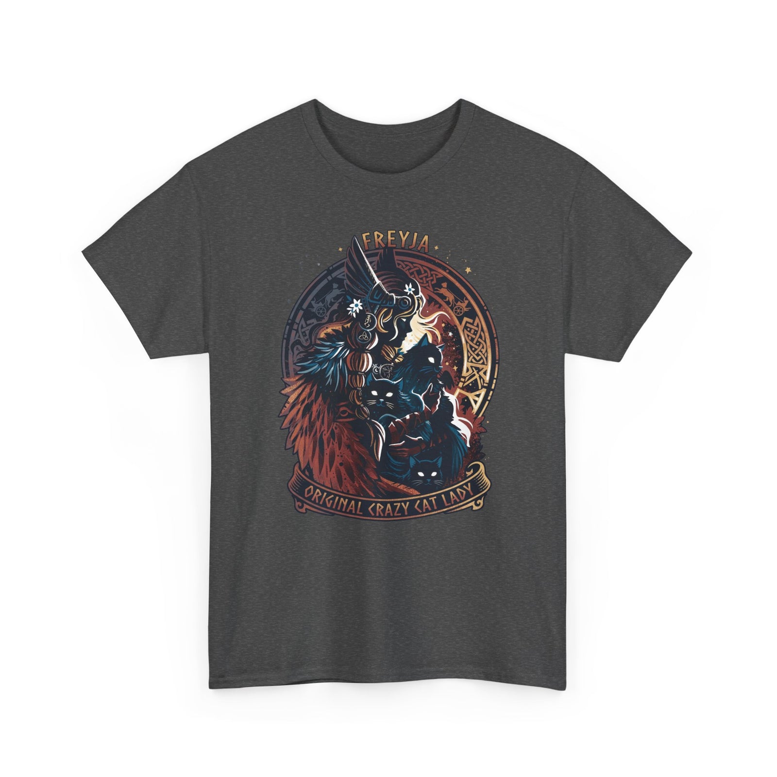 Crazy Cat Lady T-Shirt — Freyja Original Cat Lover Tee