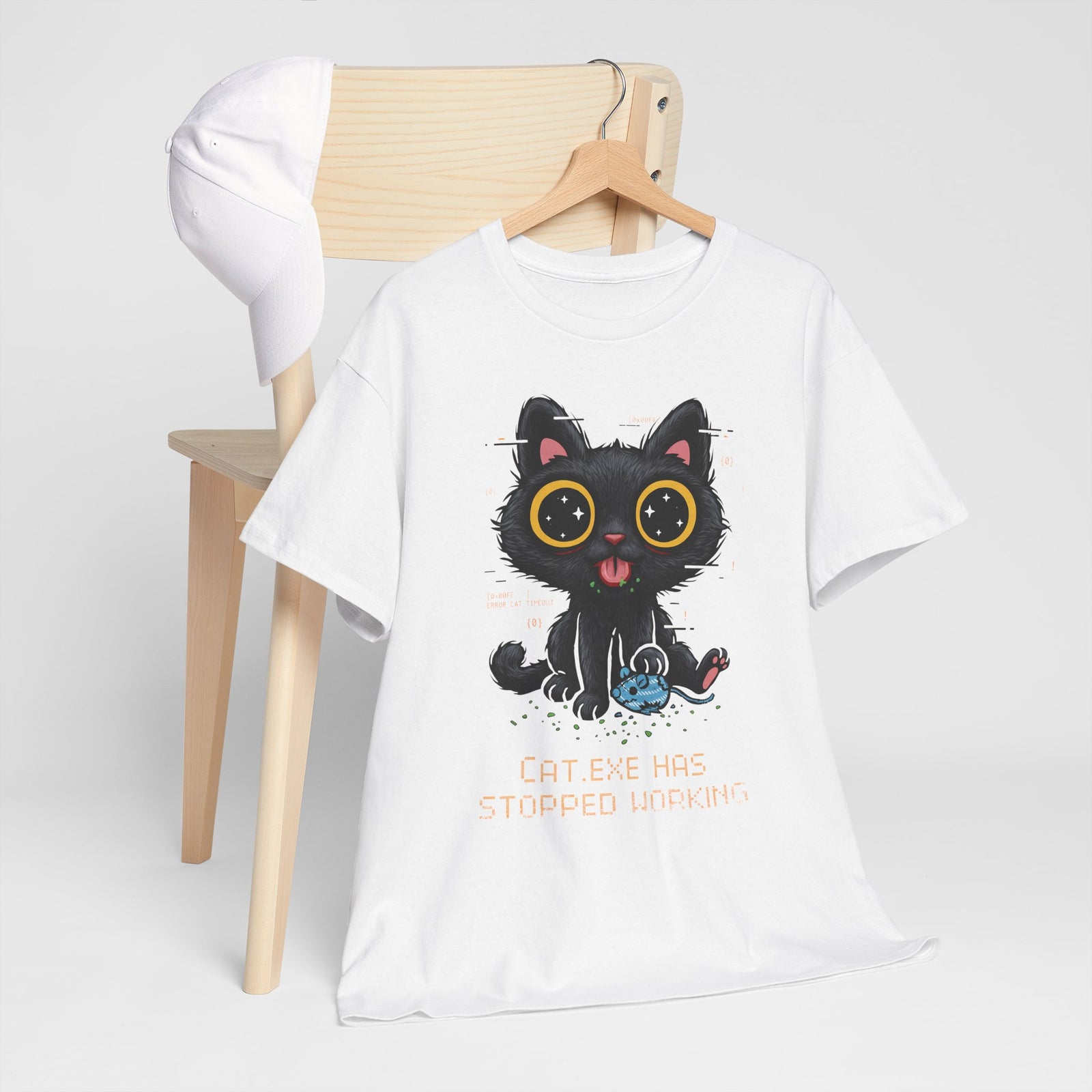 CAT.EXE Has Stopped Working T-Shirt