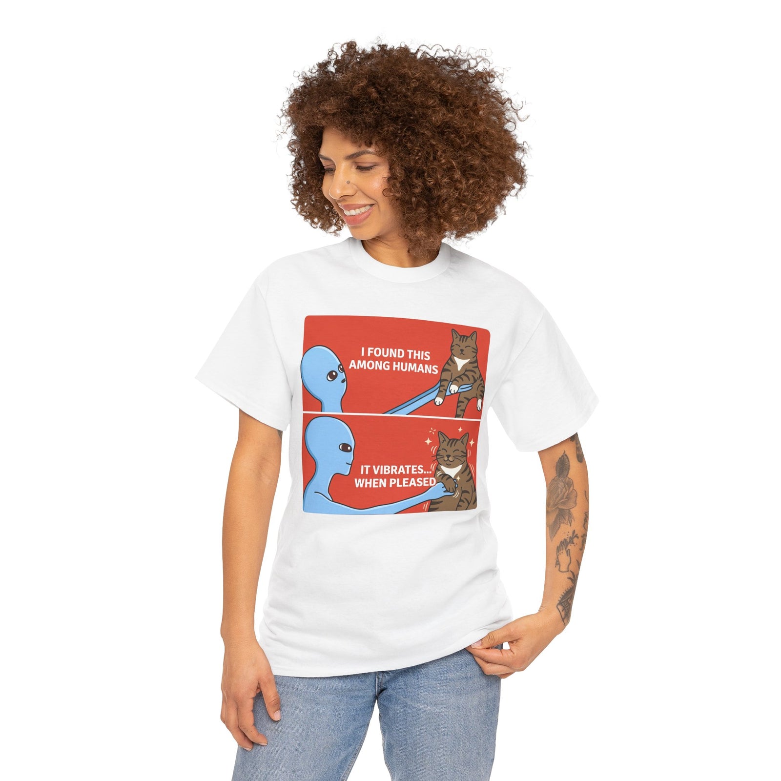 I Found a Cat T-Shirt — Cute Cat Lover Graphic Tee