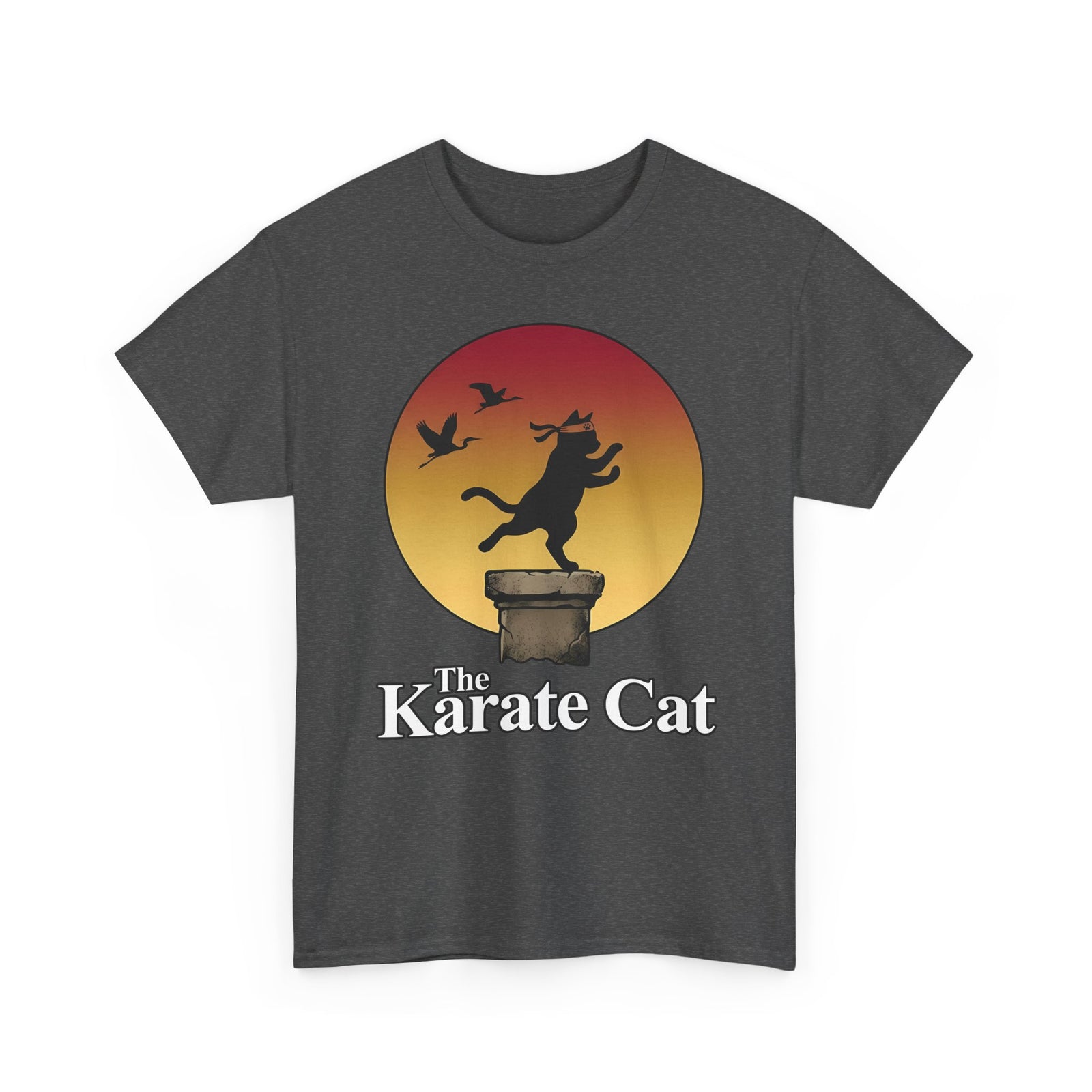 Karate Cat T-Shirt — Funny Martial Arts Cat Tee