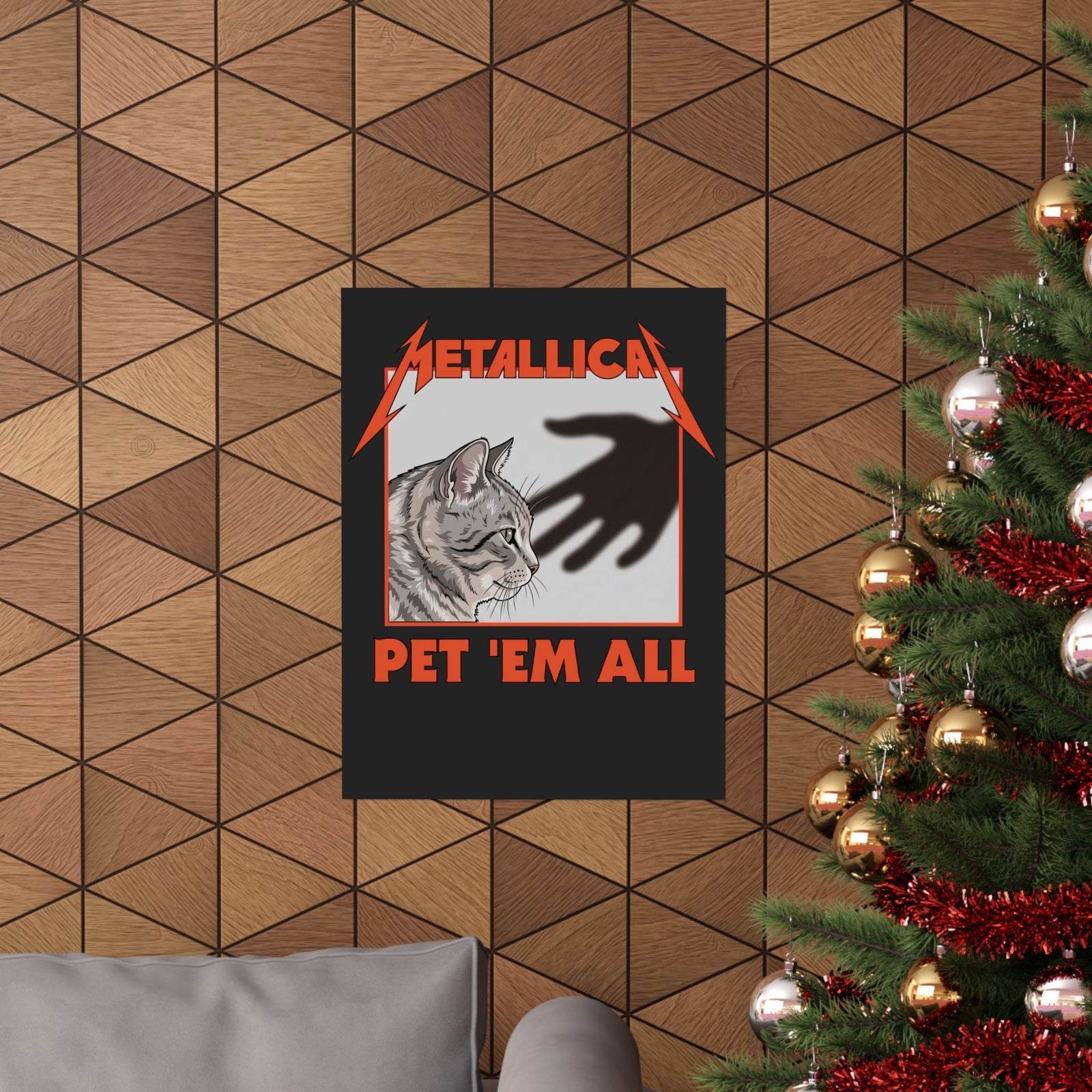 Pet 'em All Cat Lover Poster