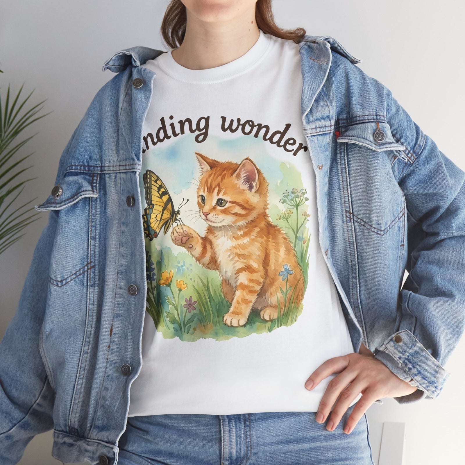Finding Wonder Cat T-Shirt