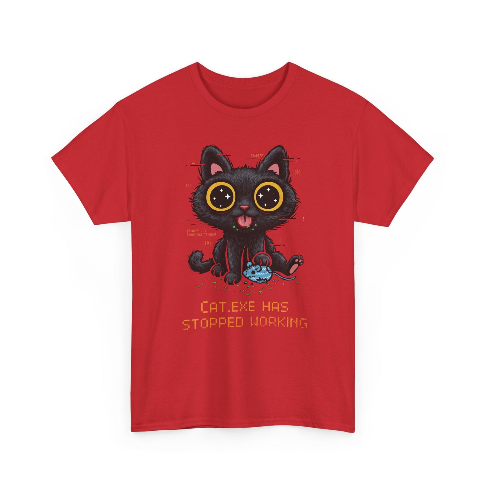 CAT.EXE Has Stopped Working T-Shirt