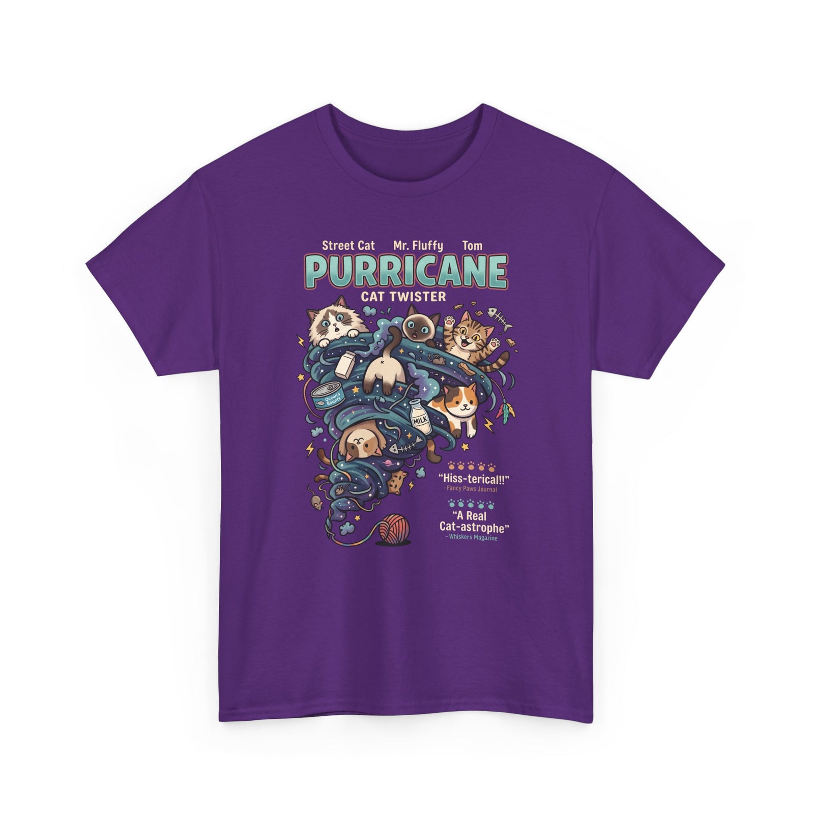 Purricane Funny Cat T-Shirt