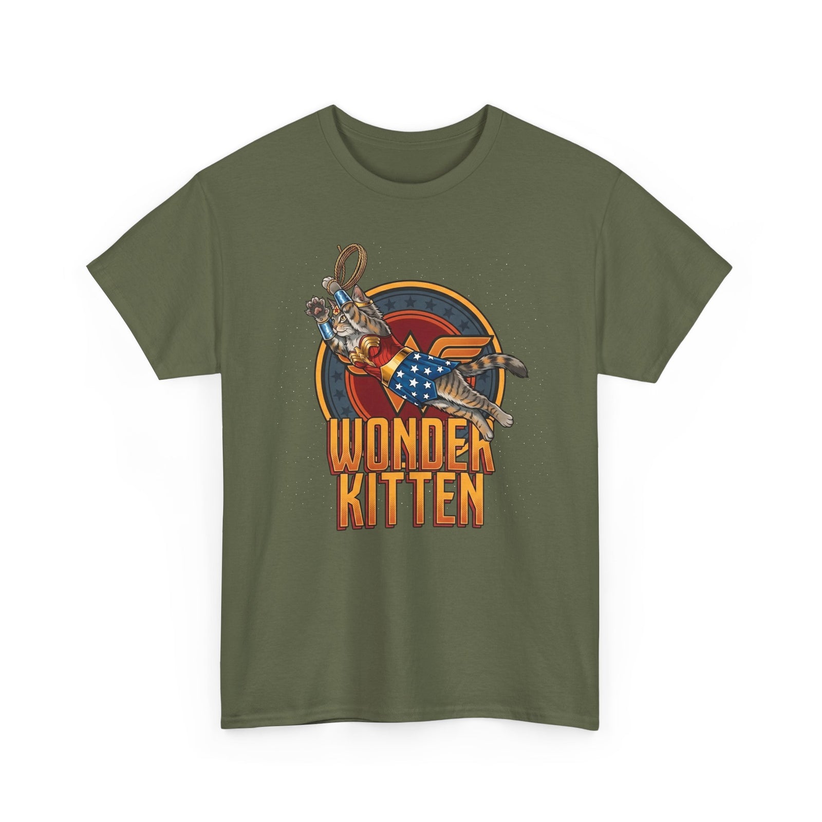 Wonder Kitten T-Shirt — Cute Graphic Cat Tee
