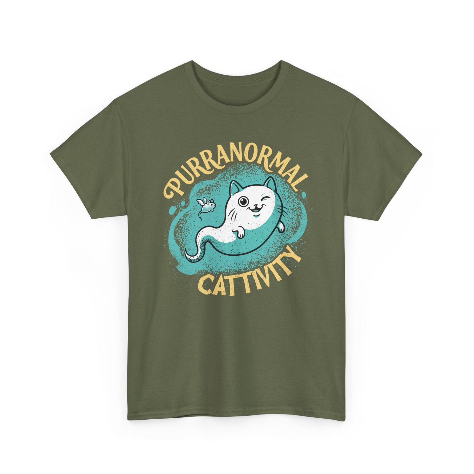 Purranormal Cattivity T-Shirt — Funny Paranormal Cat Tee