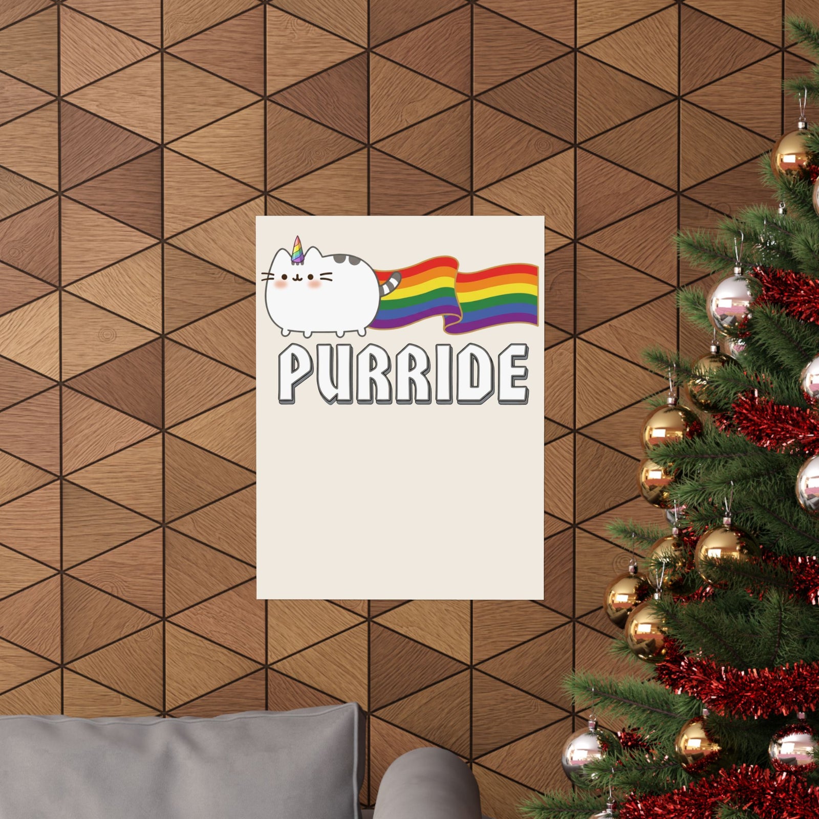 Cat Pride "Purride" Poster