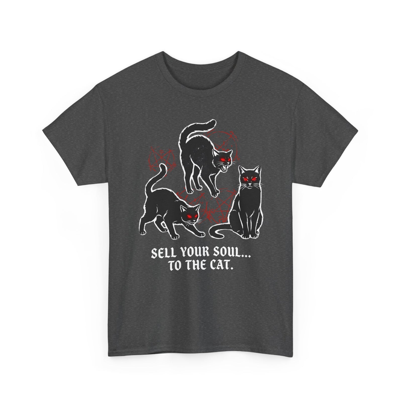 Sell Your Soul To The Cat T-Shirt — Funny Cat Lover Tee